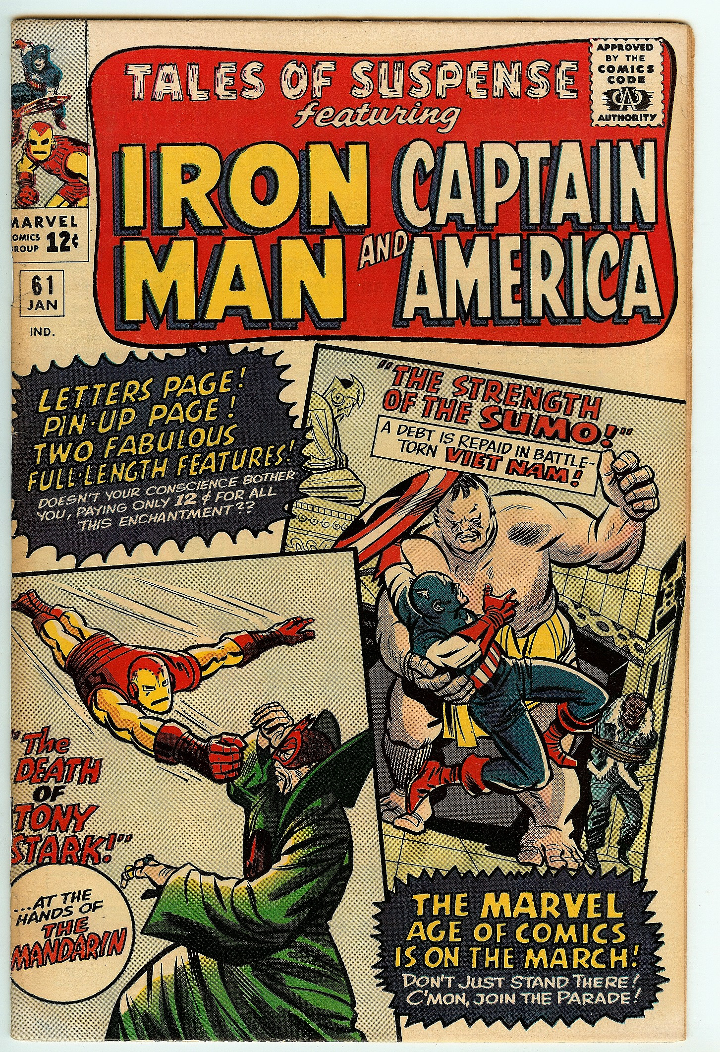 TALES OF SUSPENSE Front Cover