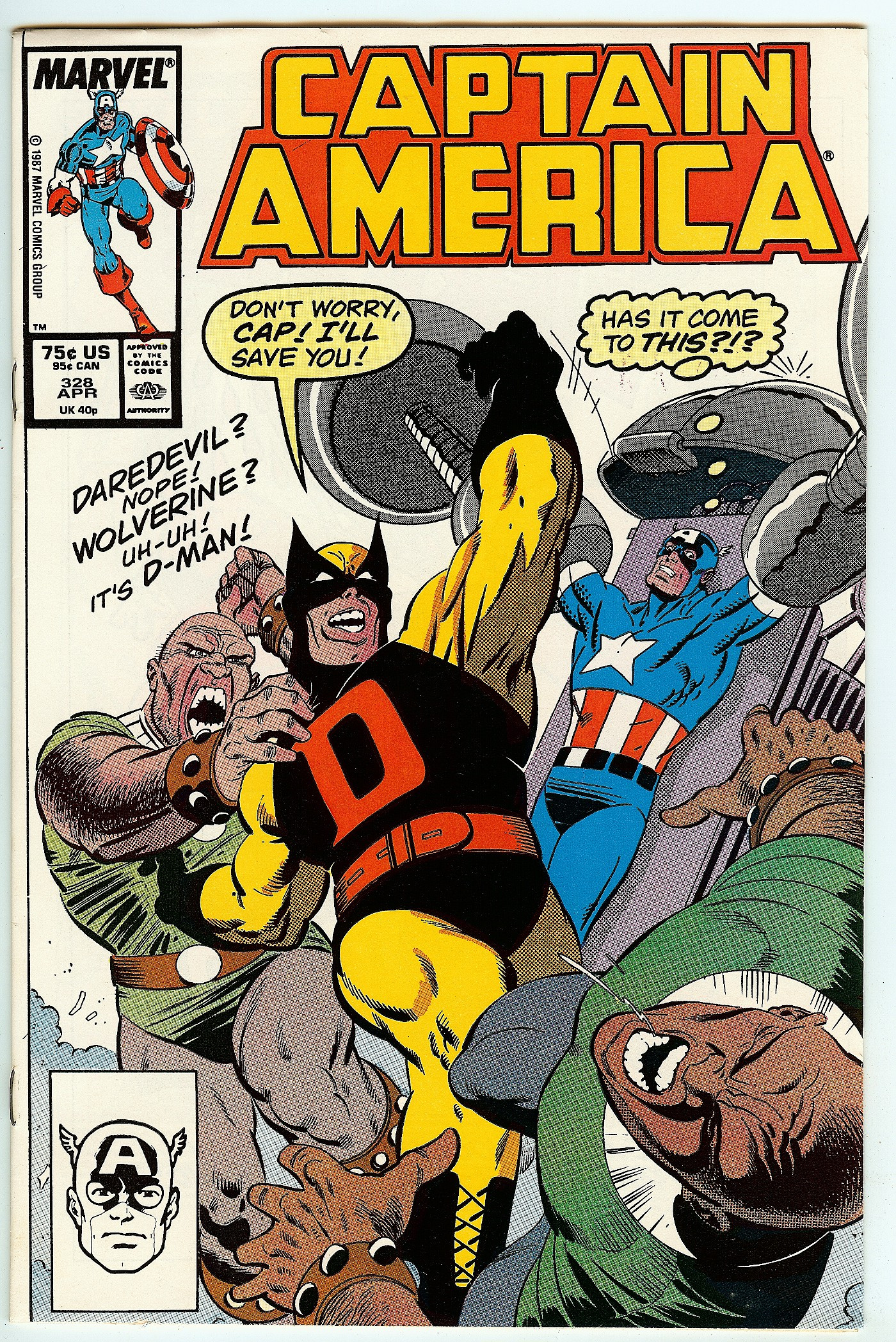 CAPTAIN AMERICA Front Cover