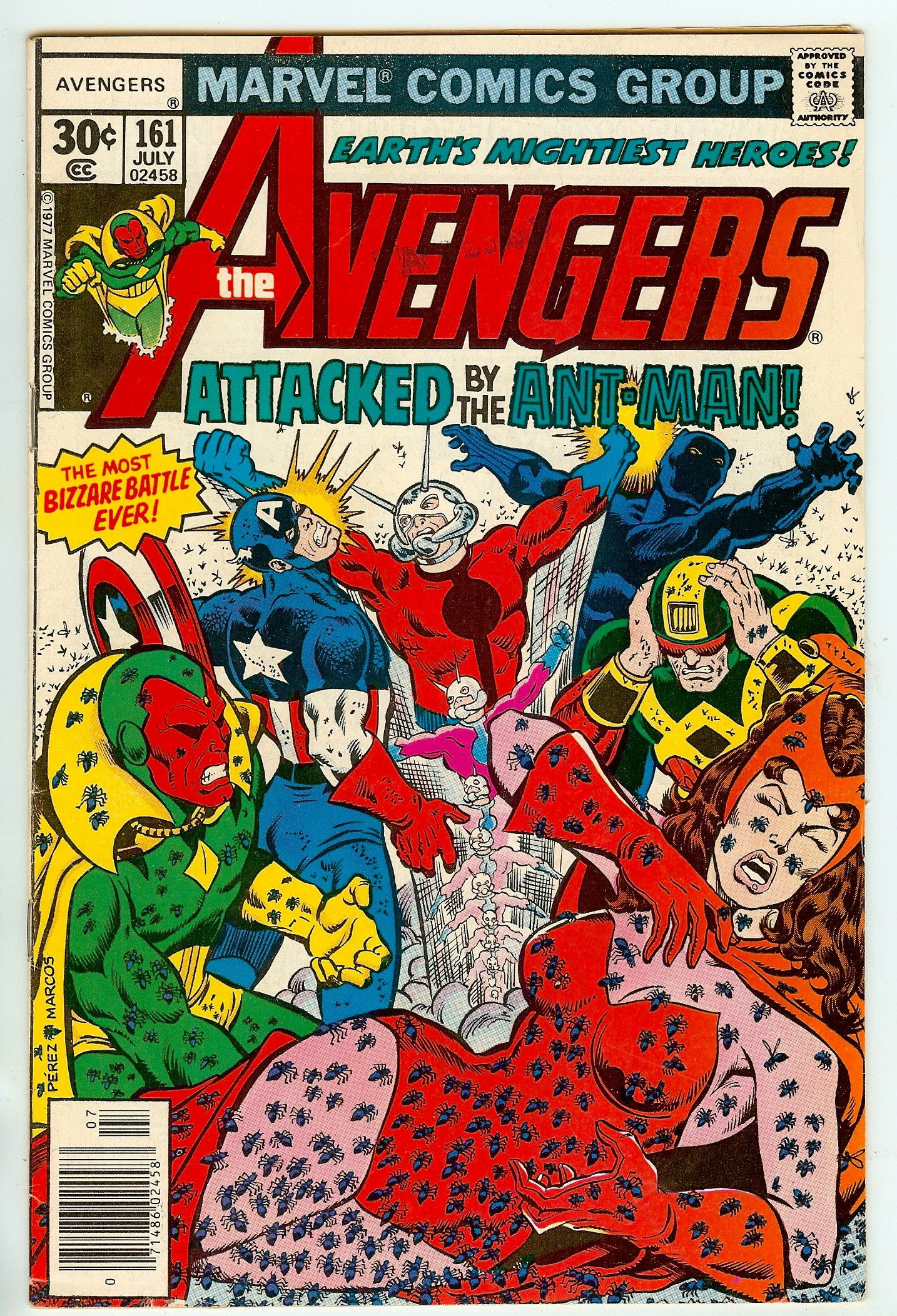 AVENGERS Front Cover