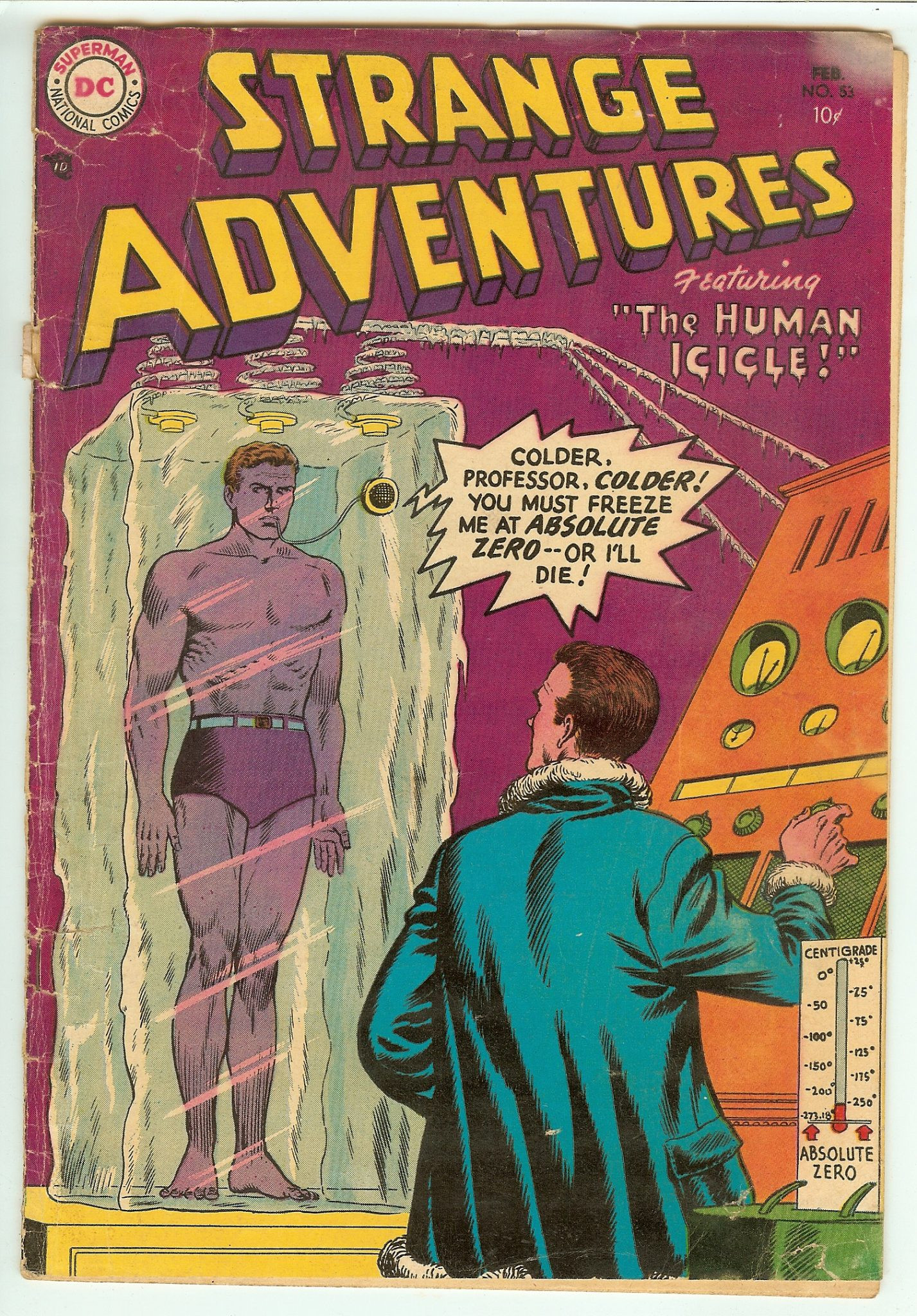 STRANGE ADVENTURES Front Cover