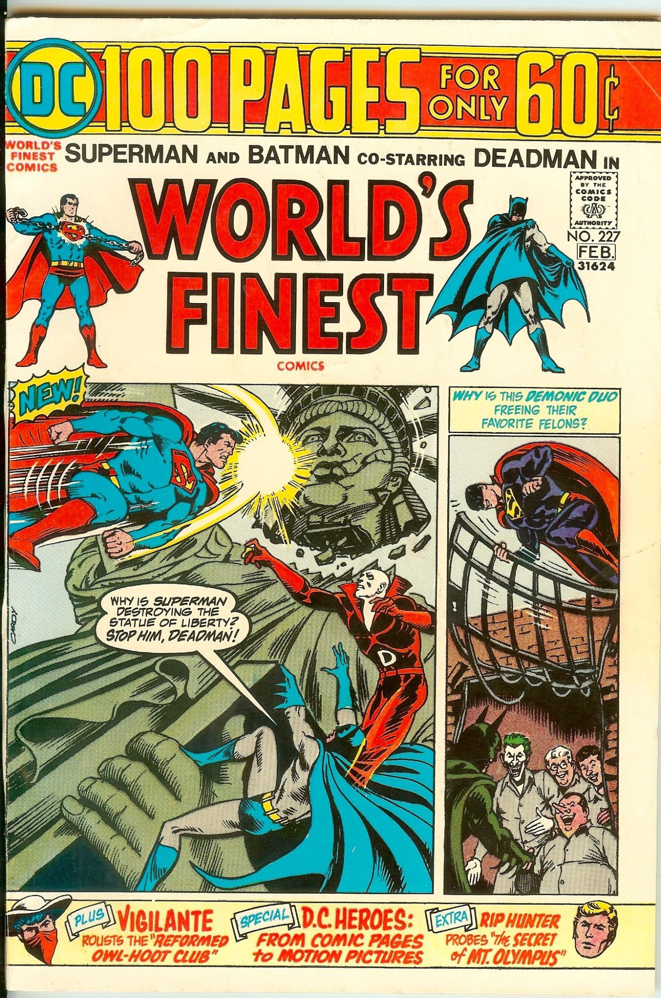 WORLD'S FINEST Front Cover