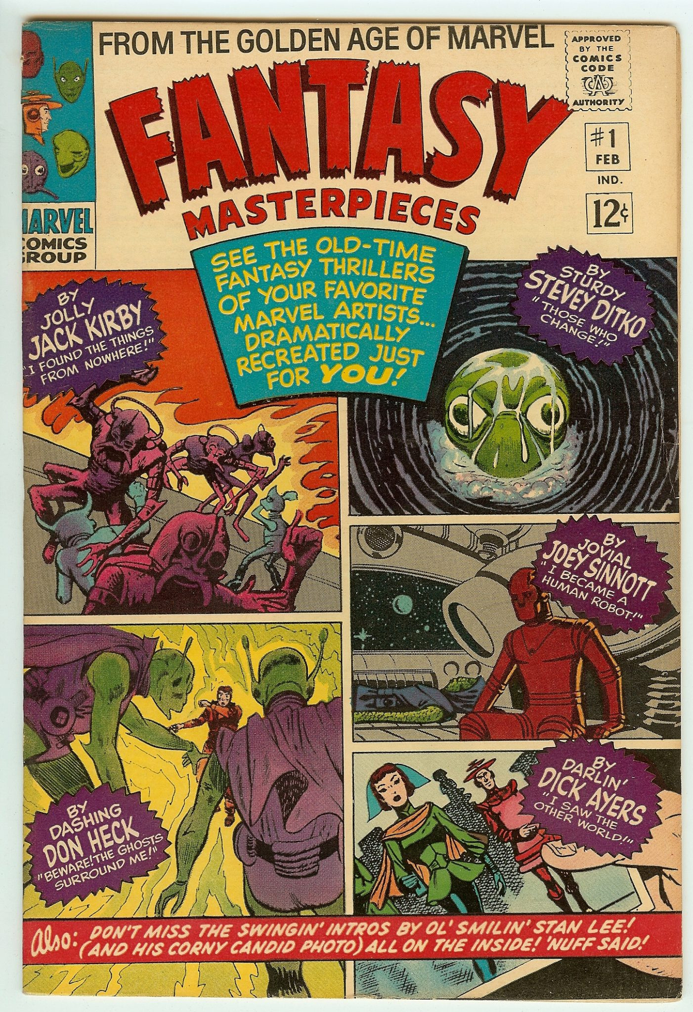 FANTASY MASTERPIECES Front Cover