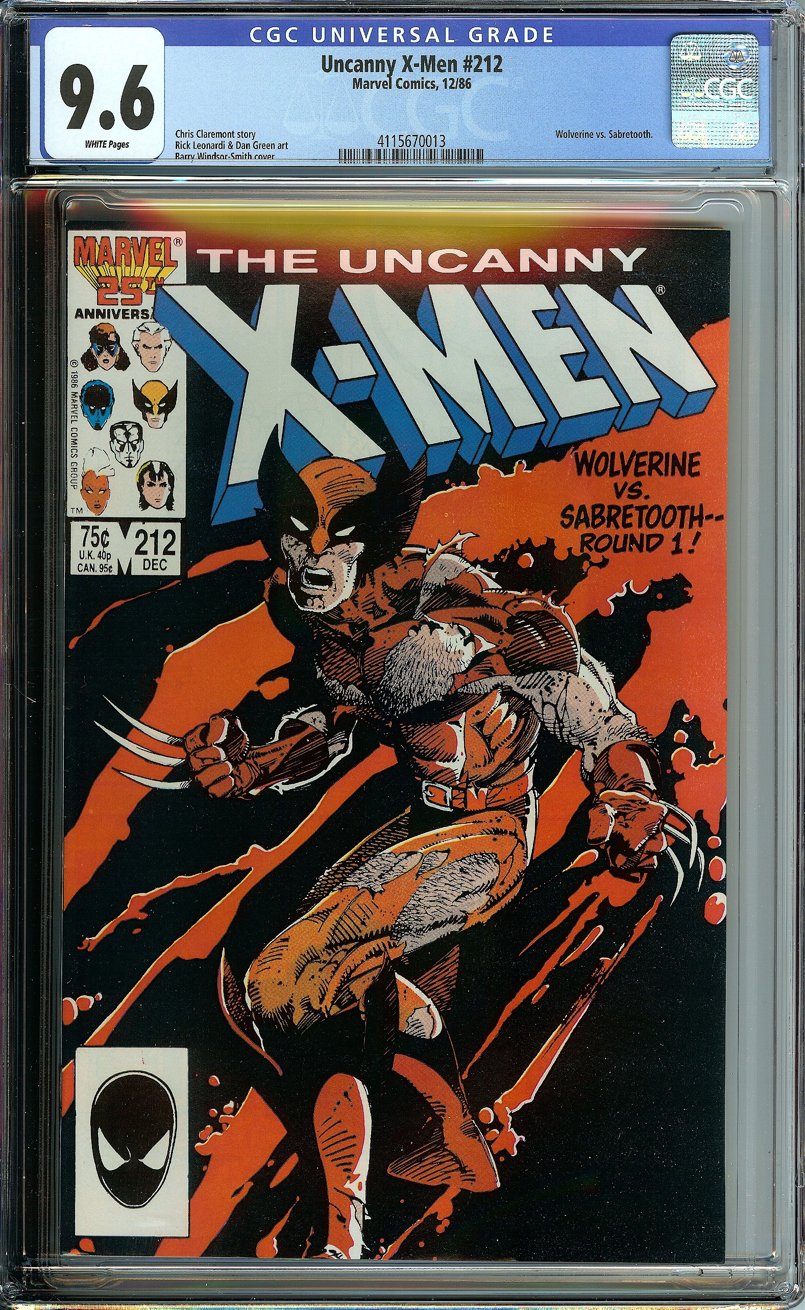 X-MEN Front Cover