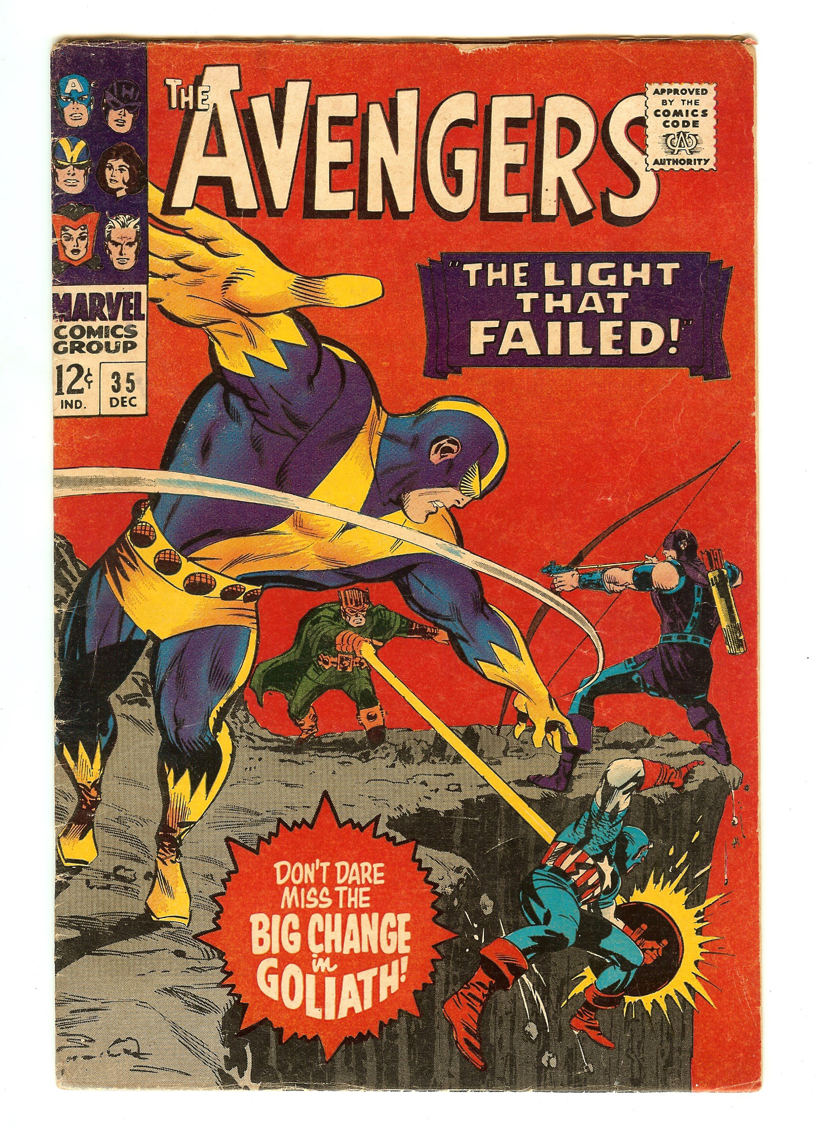 AVENGERS Front Cover