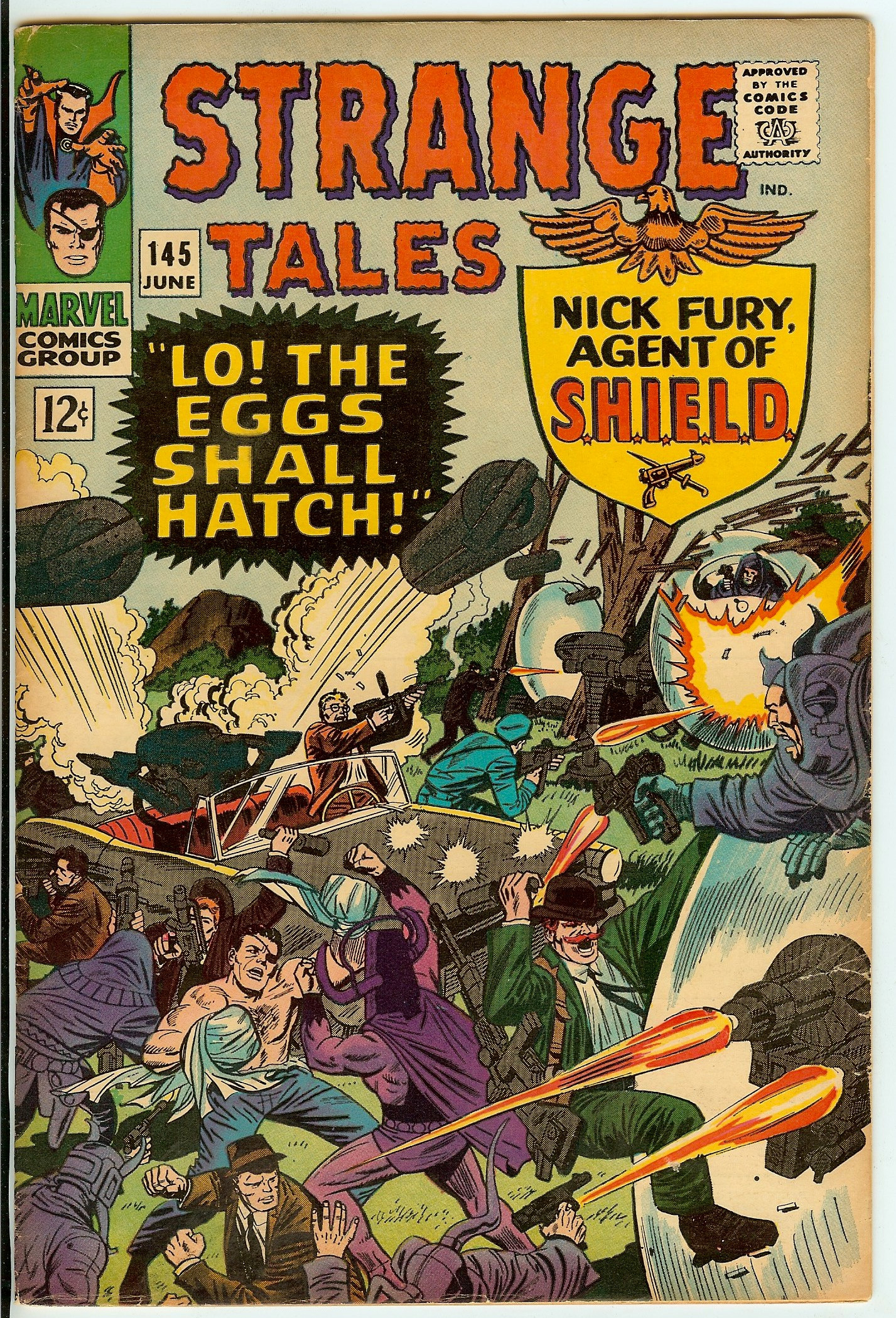 STRANGE TALES Front Cover