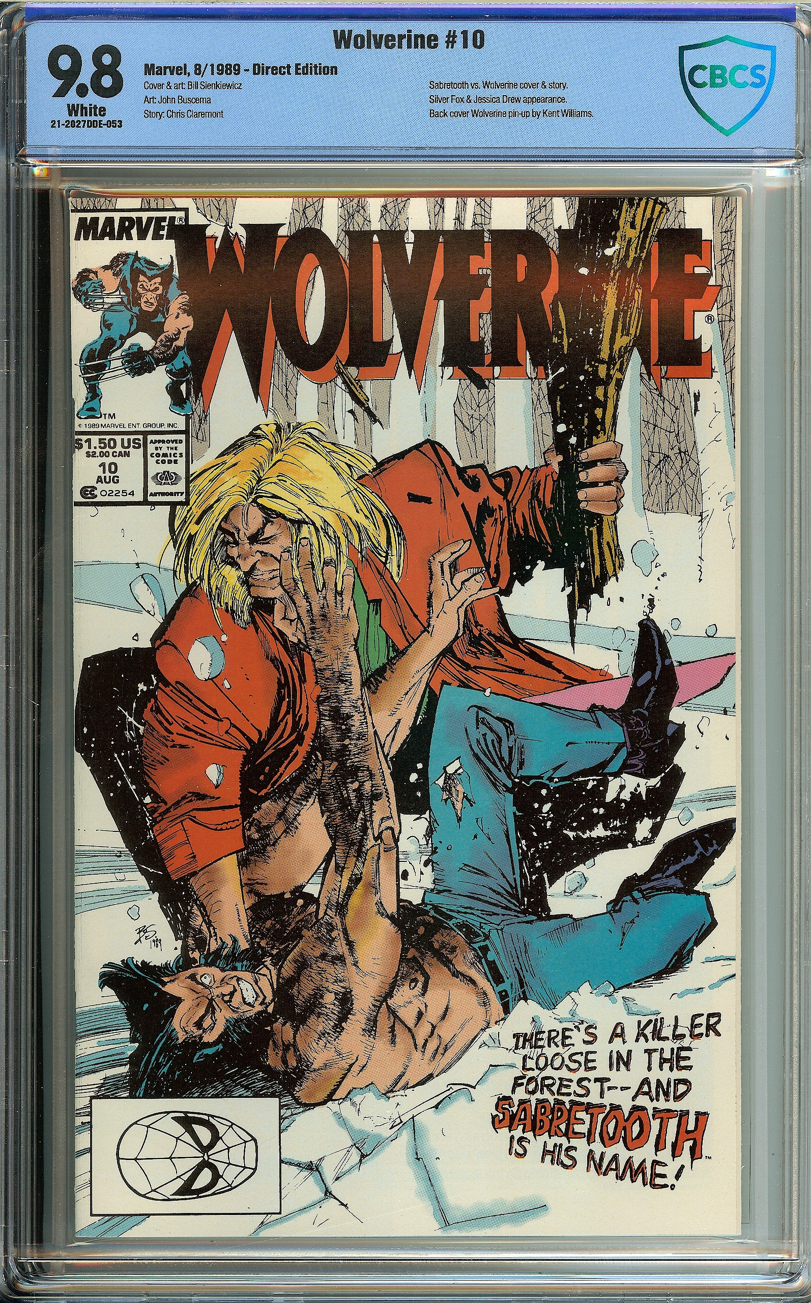 WOLVERINE Front Cover