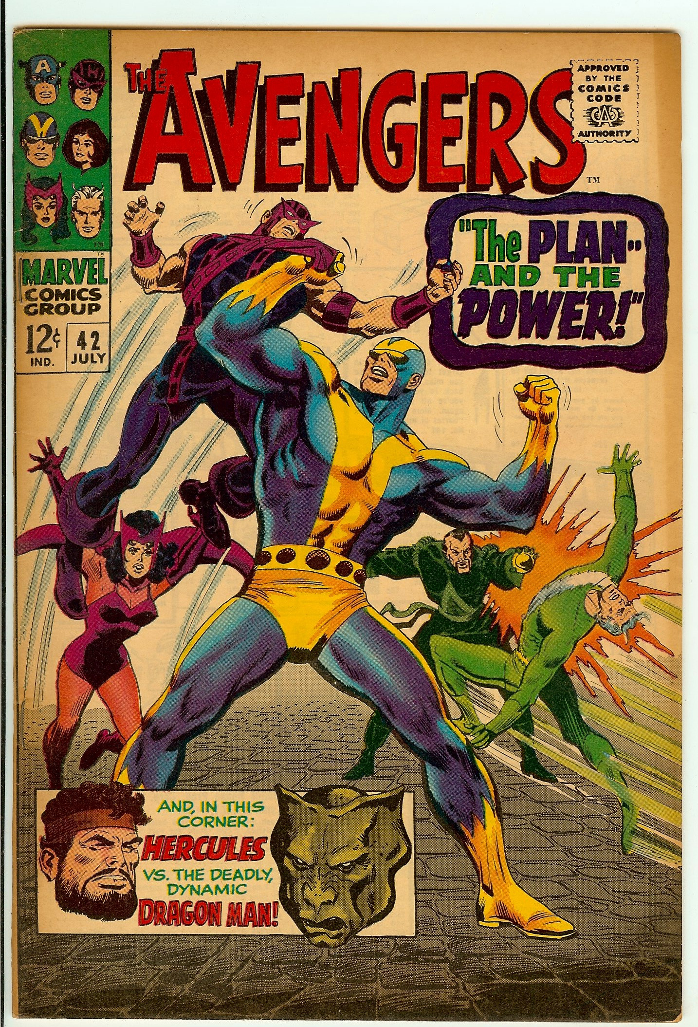 AVENGERS Front Cover