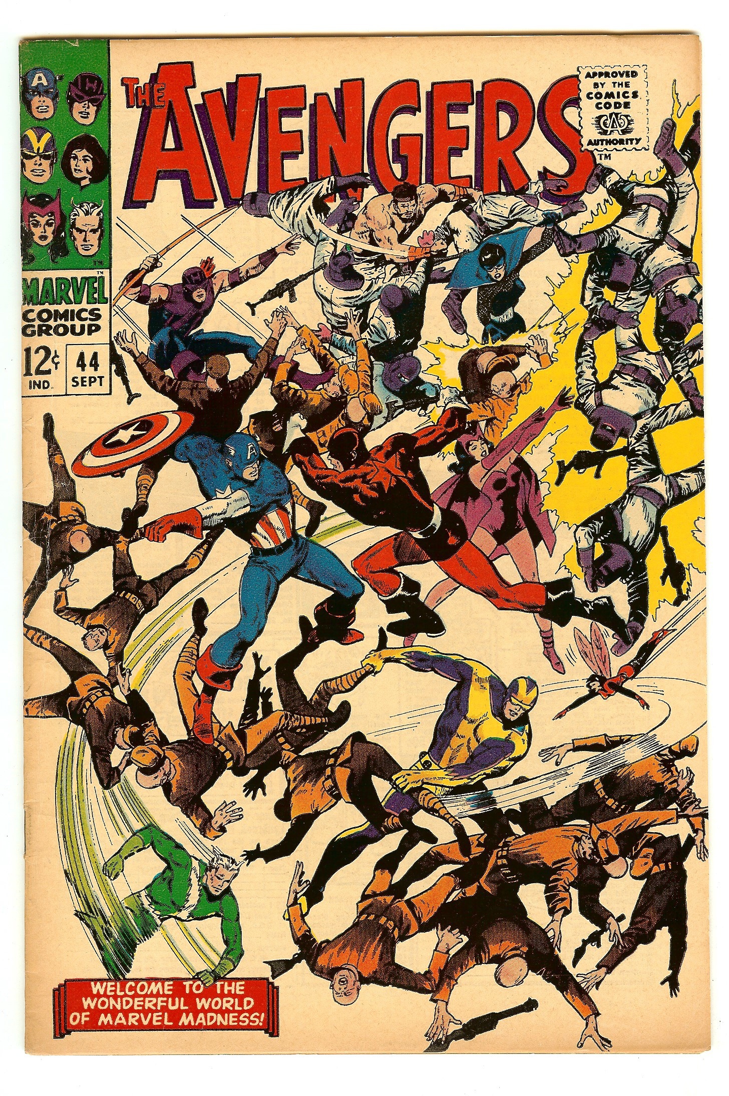 AVENGERS Front Cover