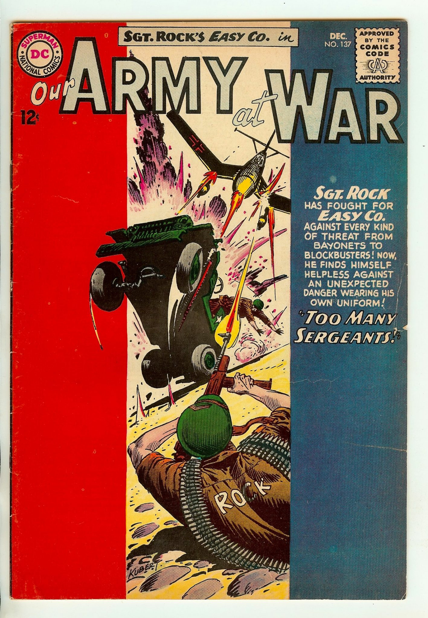 OUR ARMY AT WAR Front Cover