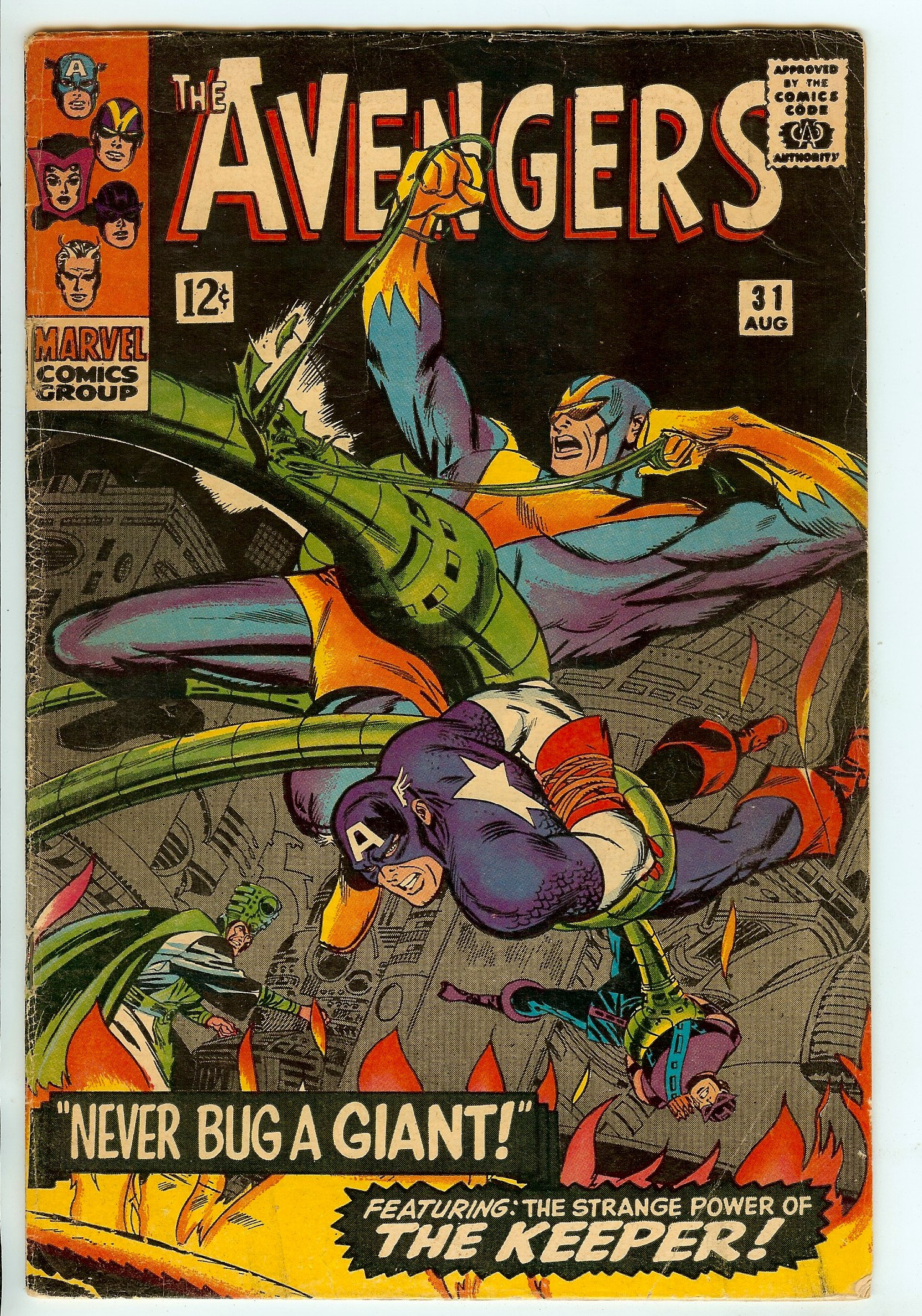 AVENGERS Front Cover