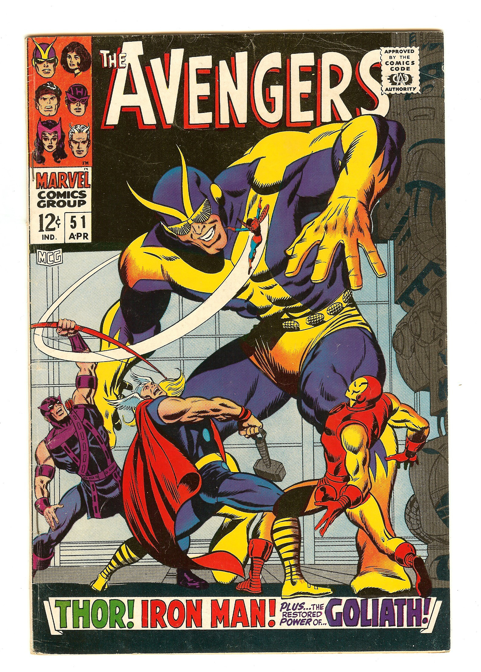AVENGERS Front Cover