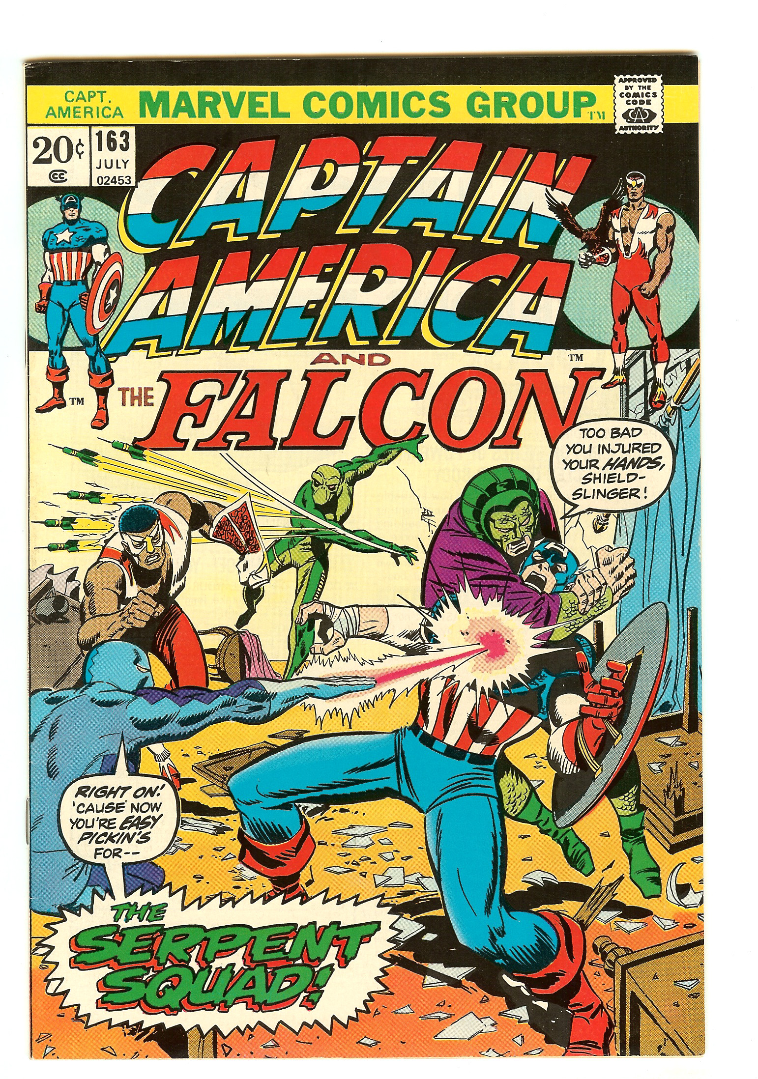 CAPTAIN AMERICA Front Cover