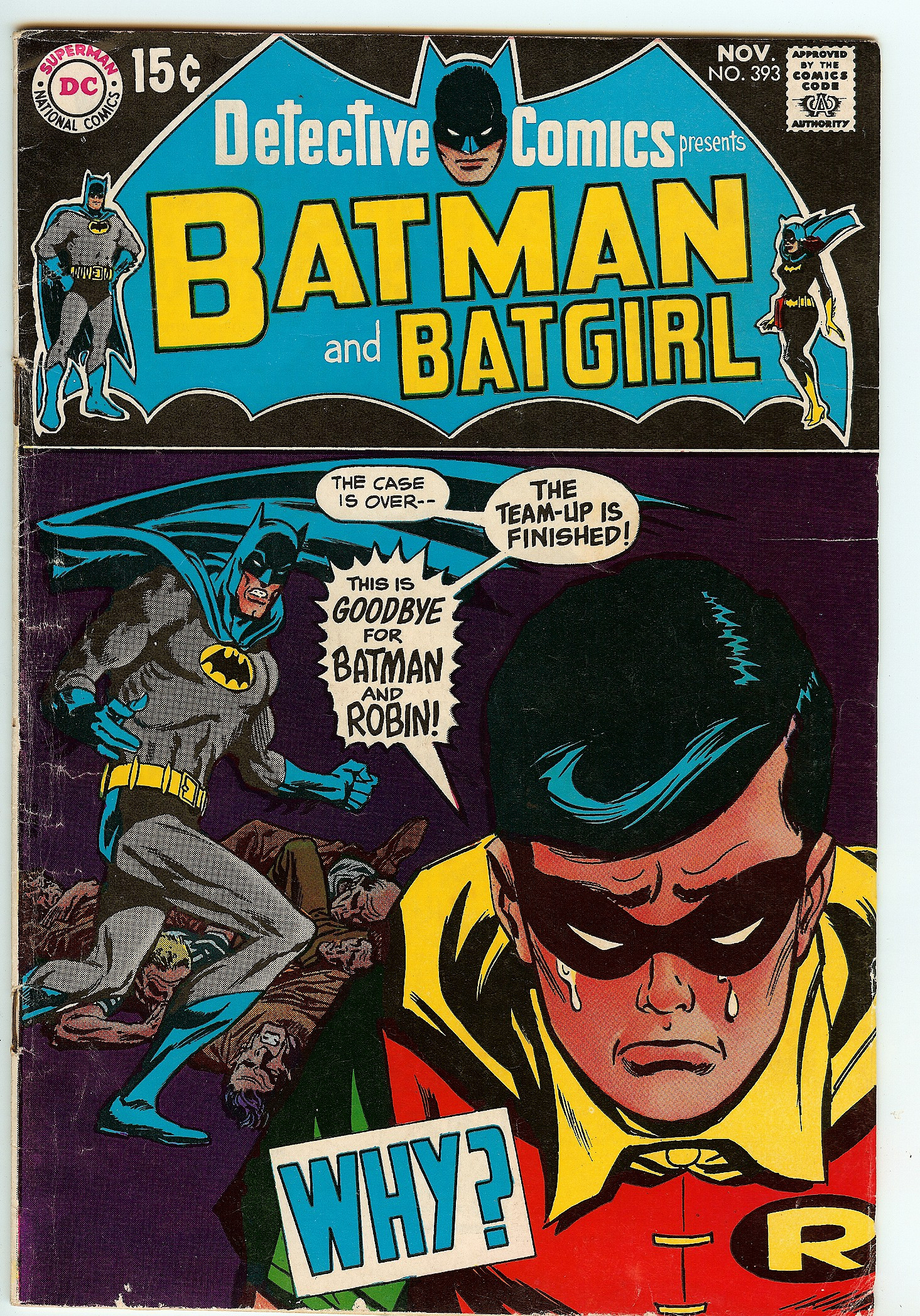 DETECTIVE COMICS Front Cover