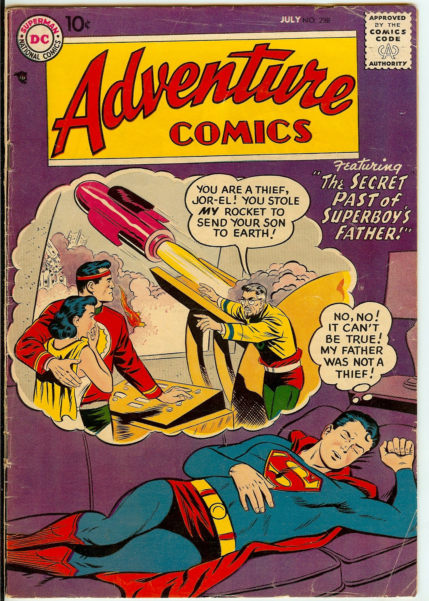 ADVENTURE COMICS Front Cover