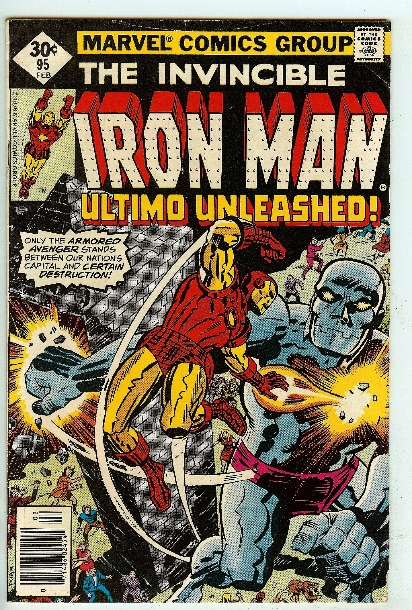 IRON MAN Front Cover
