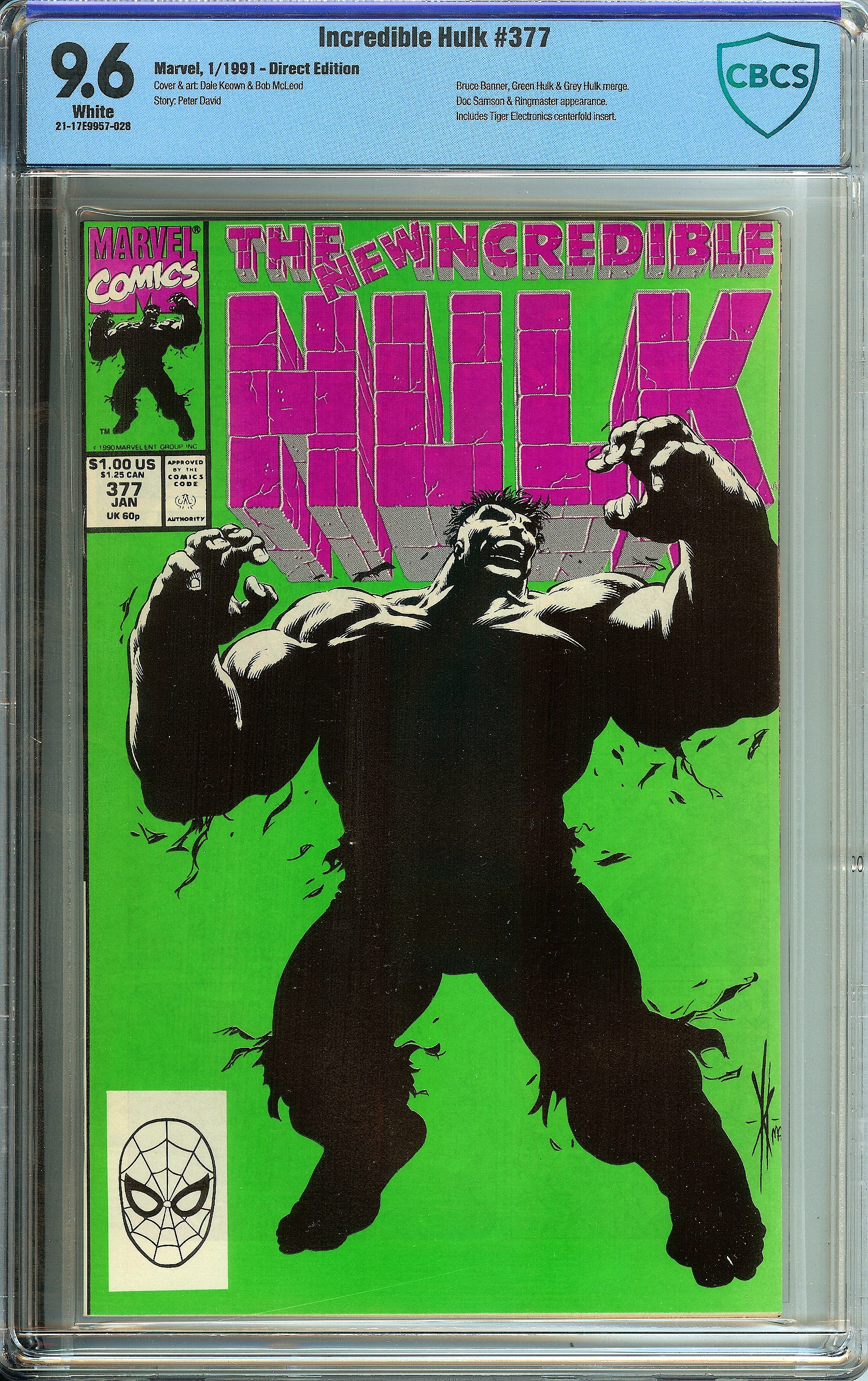 INCREDIBLE HULK Front Cover