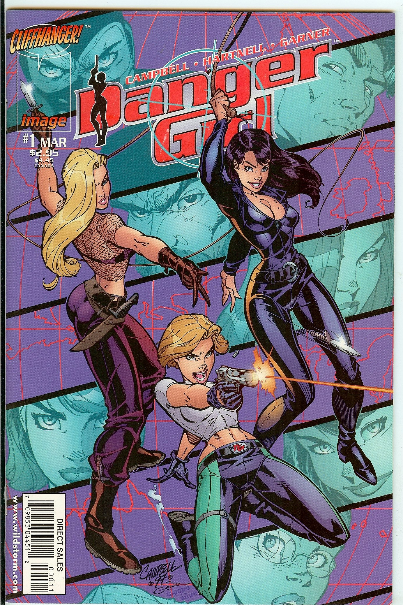 DANGER GIRL Front Cover