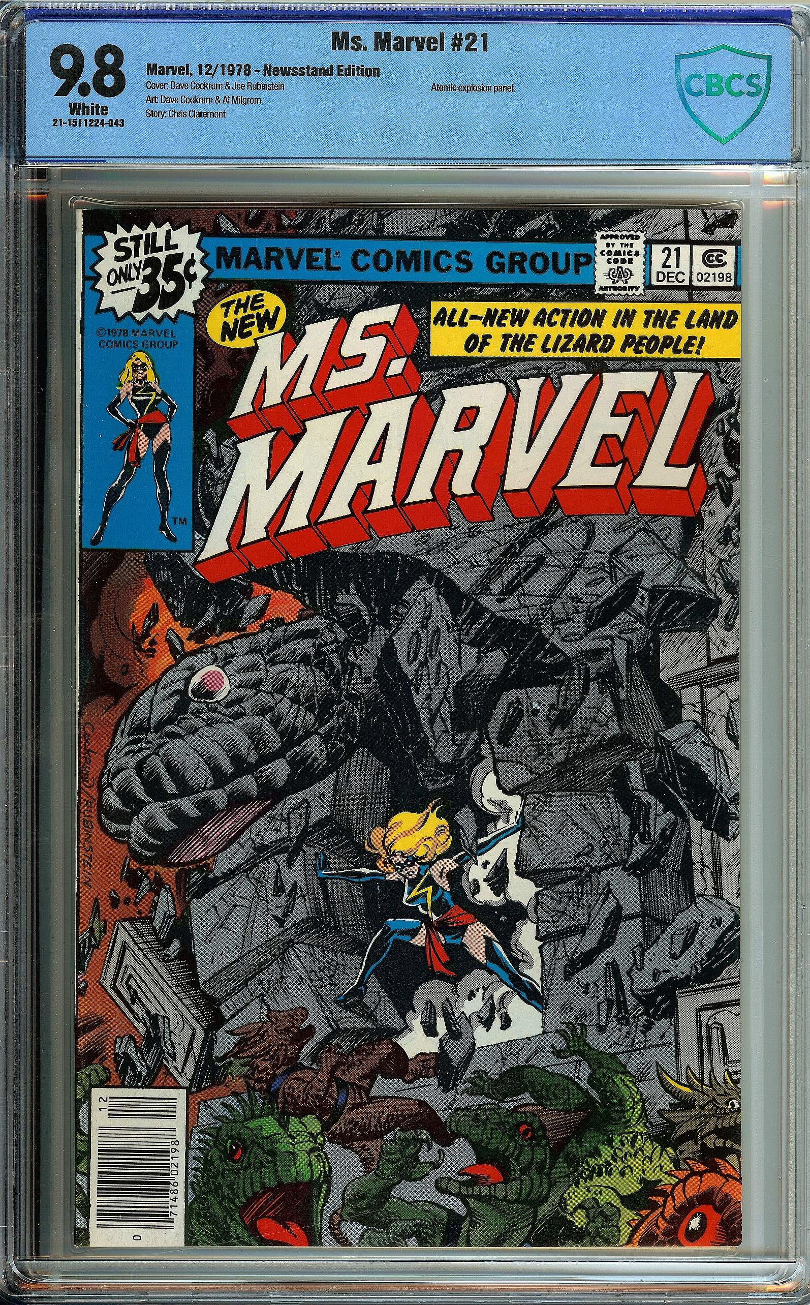 MS. MARVEL Front Cover