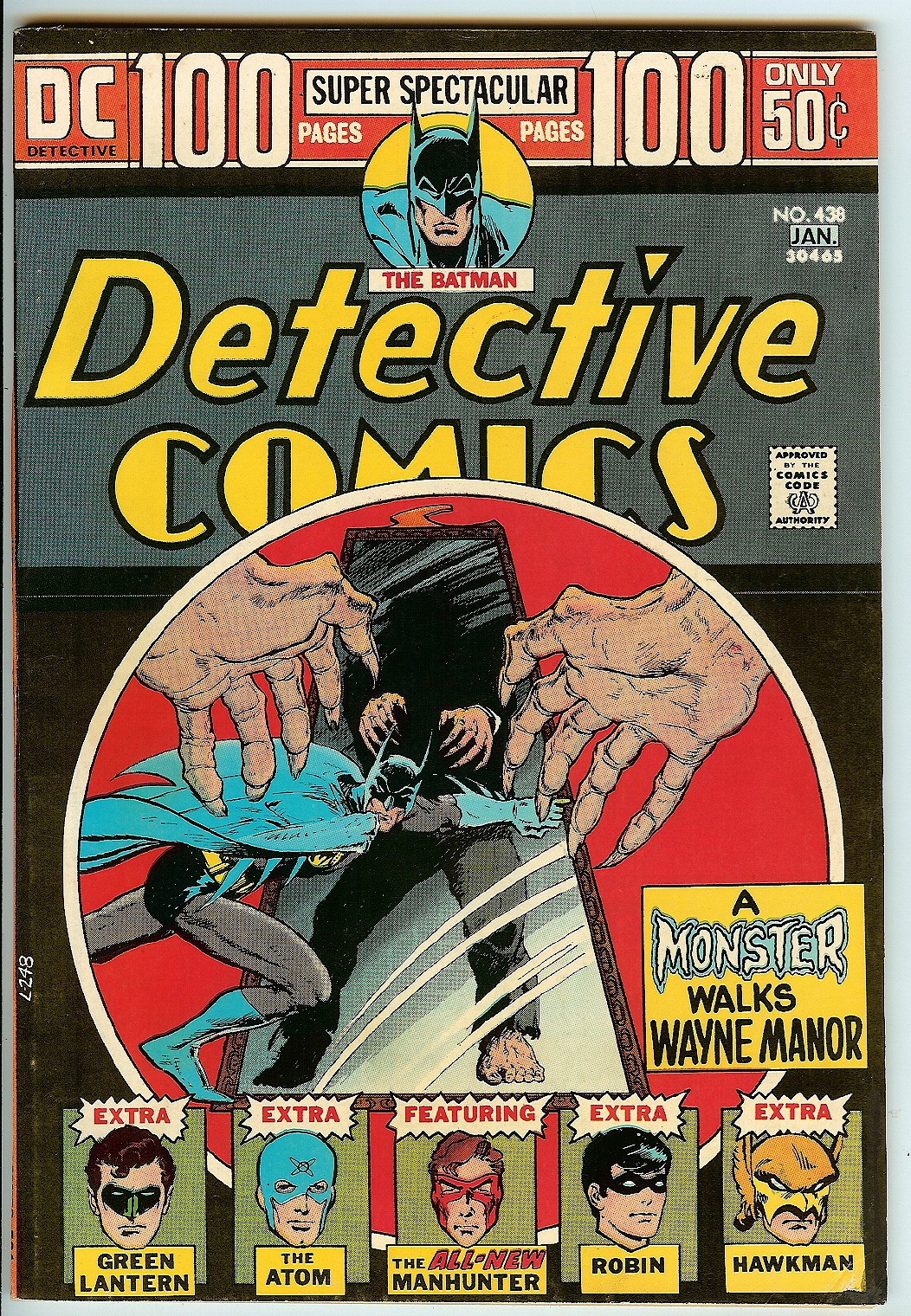 DETECTIVE COMICS Front Cover