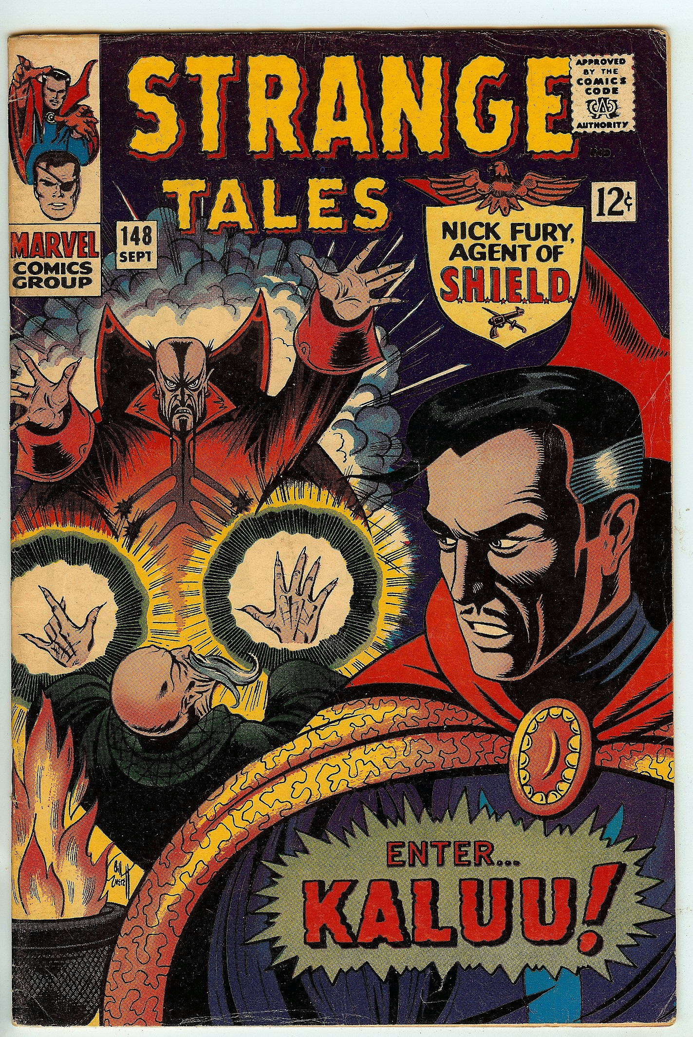 STRANGE TALES Front Cover