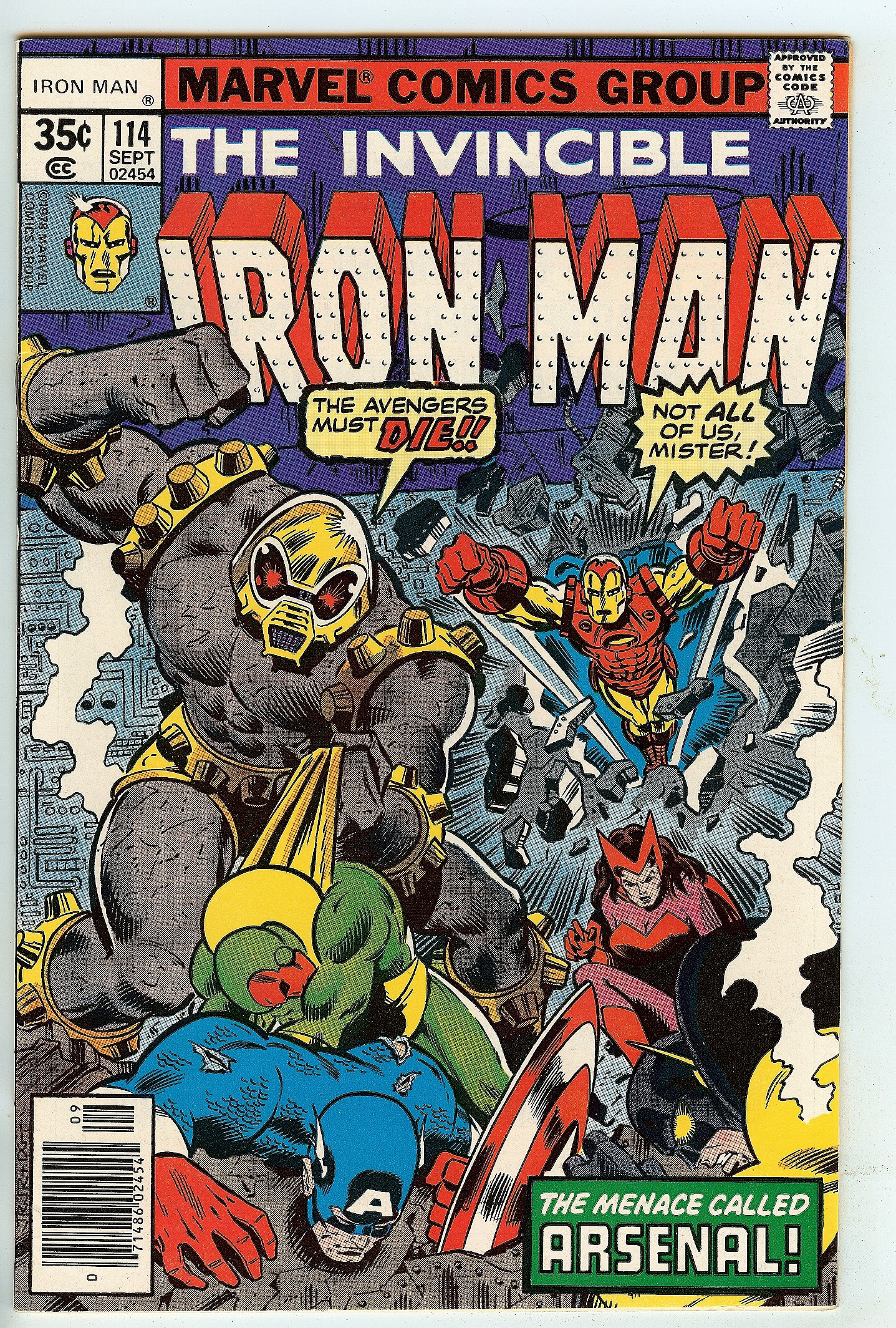 IRON MAN Front Cover