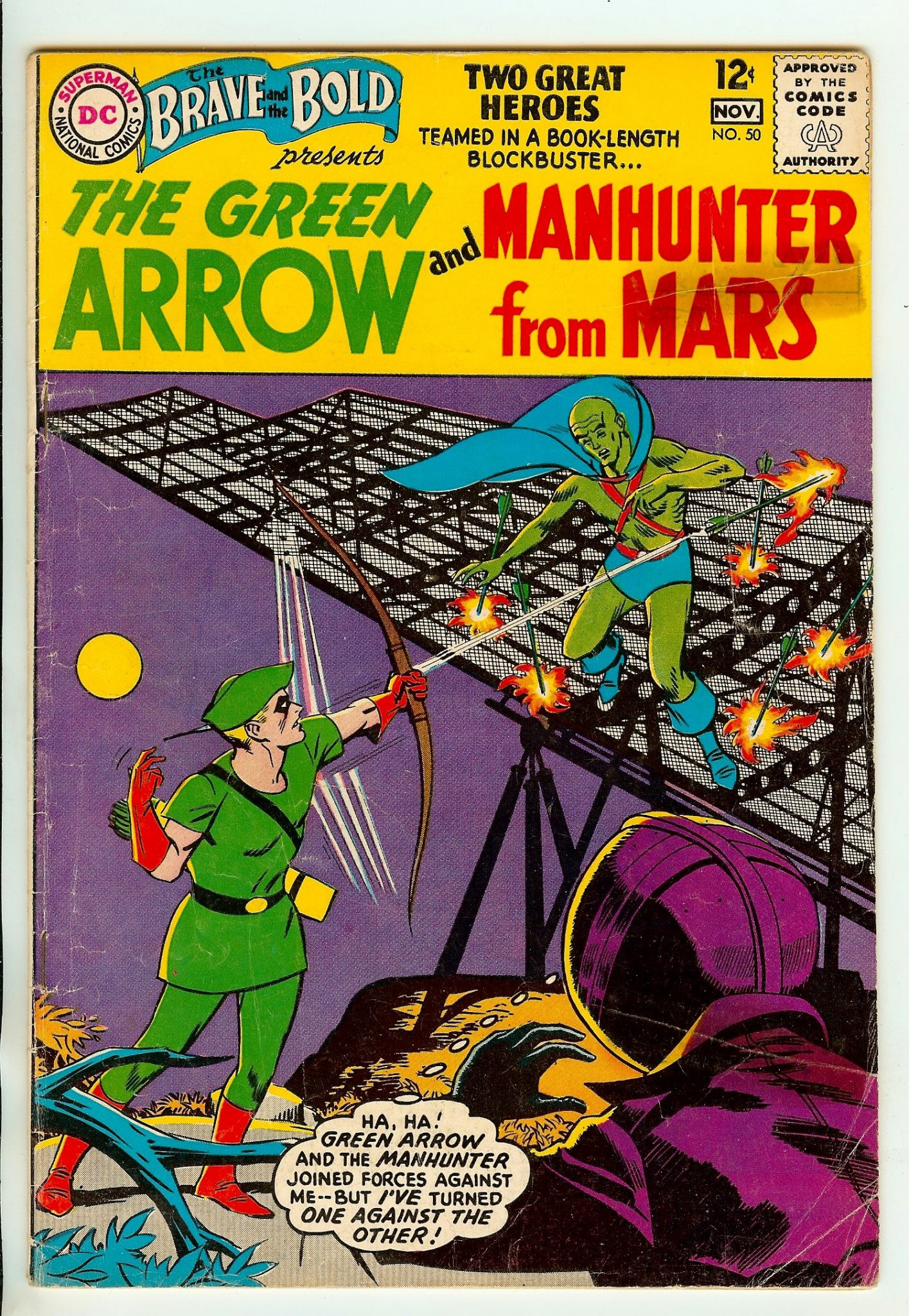 BRAVE AND THE BOLD Front Cover