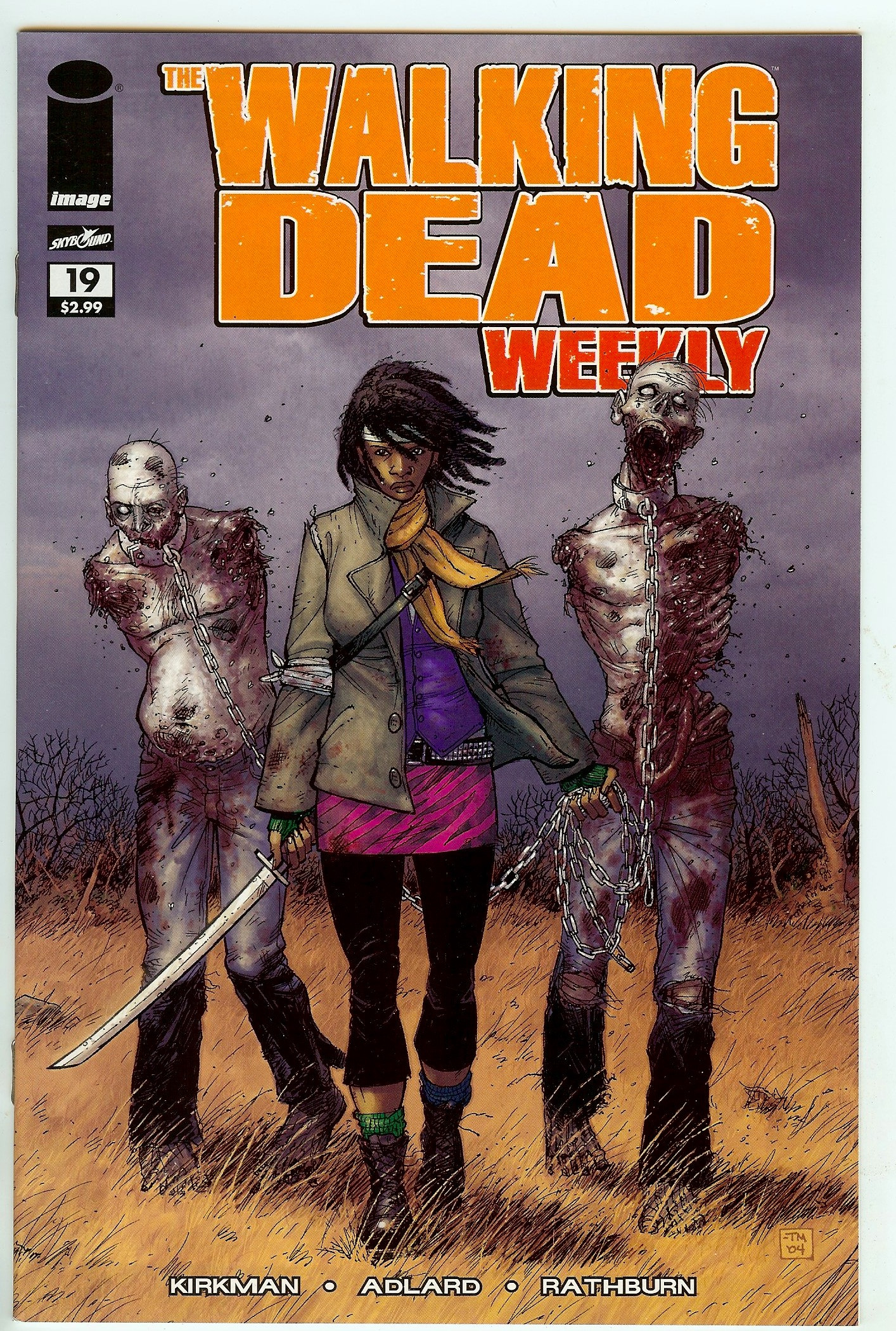 WALKING DEAD WEEKLY Front Cover