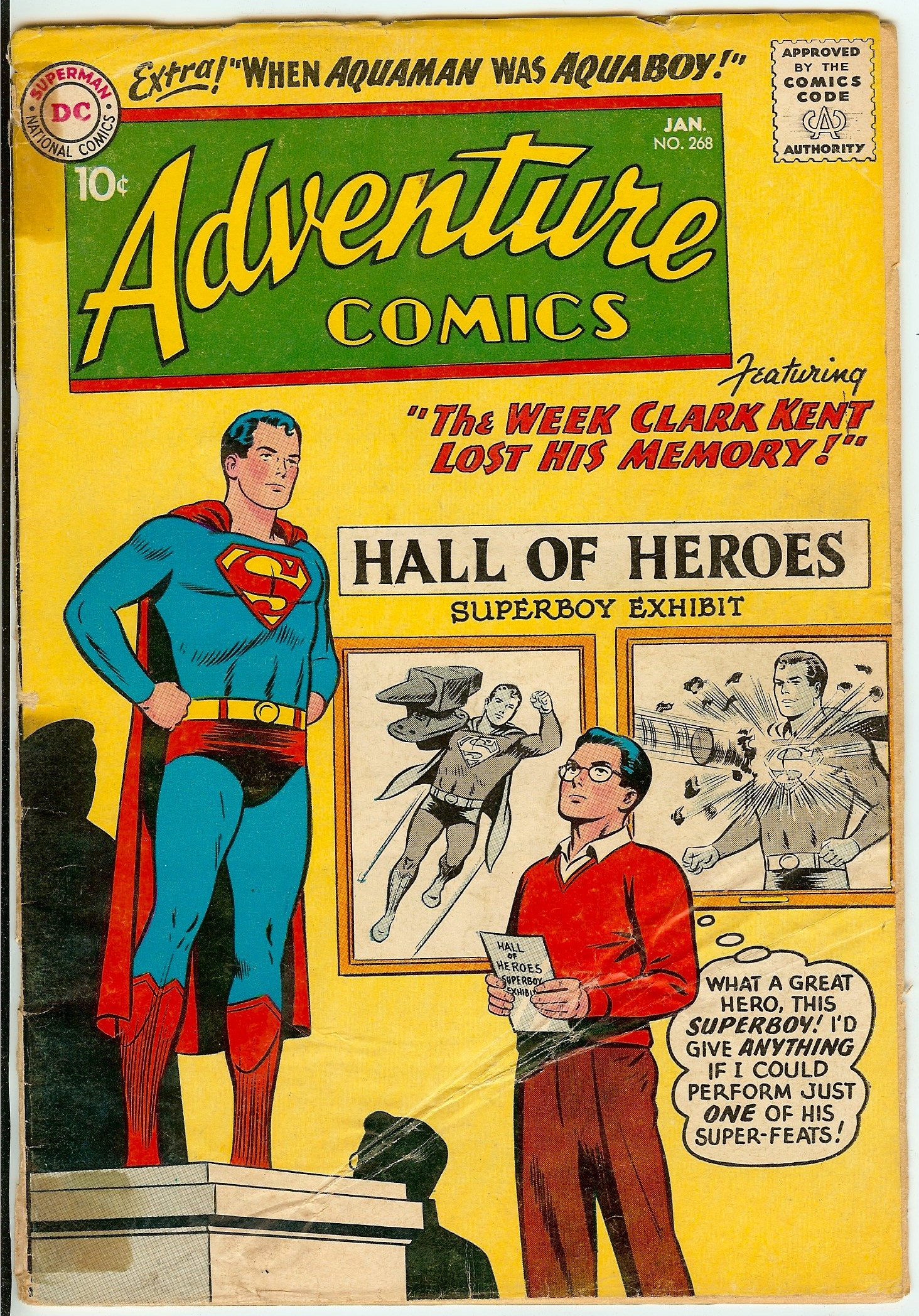 ADVENTURE COMICS Front Cover