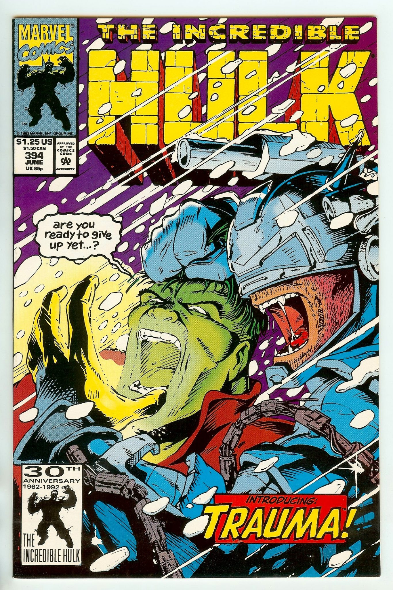 INCREDIBLE HULK Front Cover