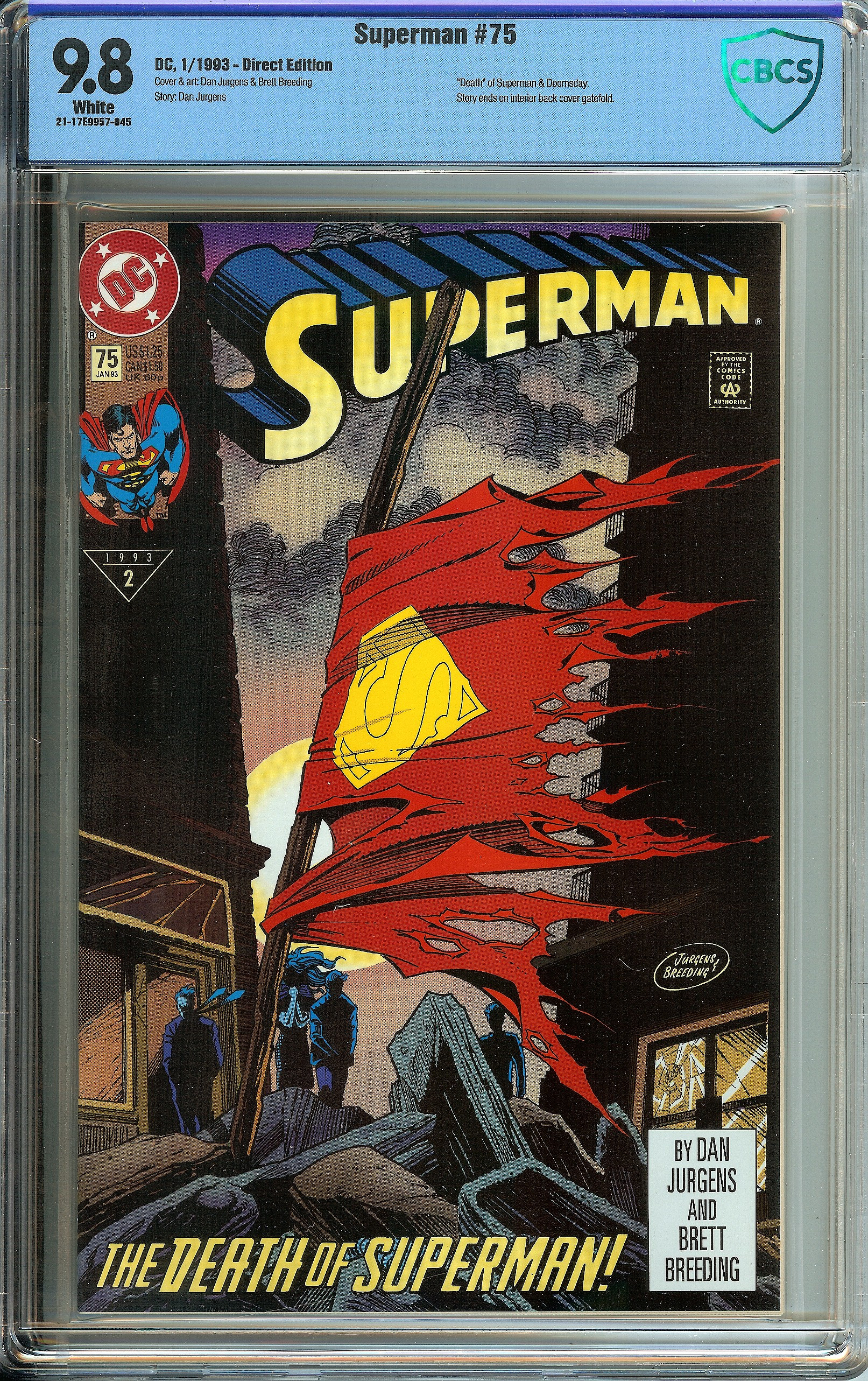 SUPERMAN Front Cover