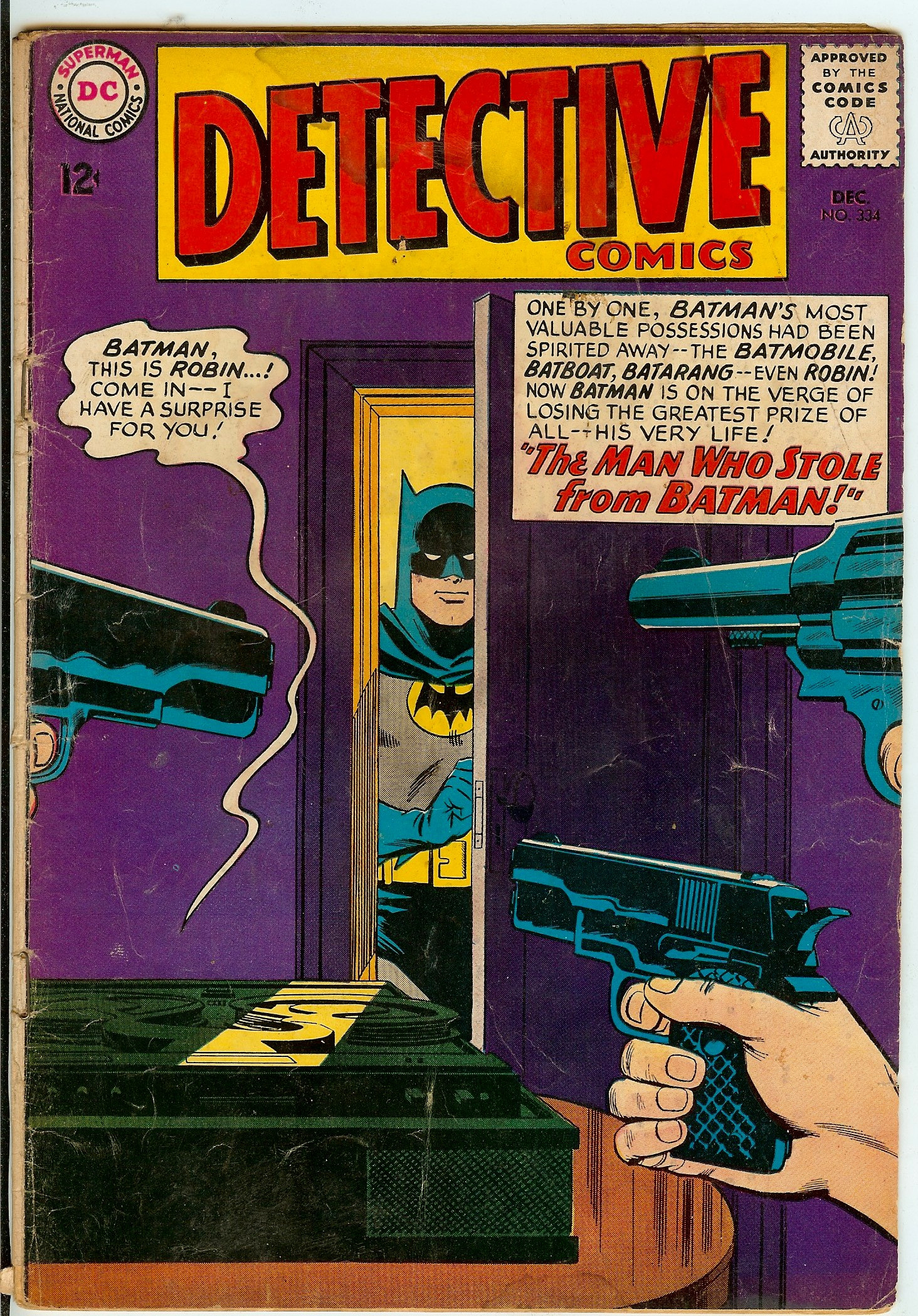 DETECTIVE COMICS Front Cover