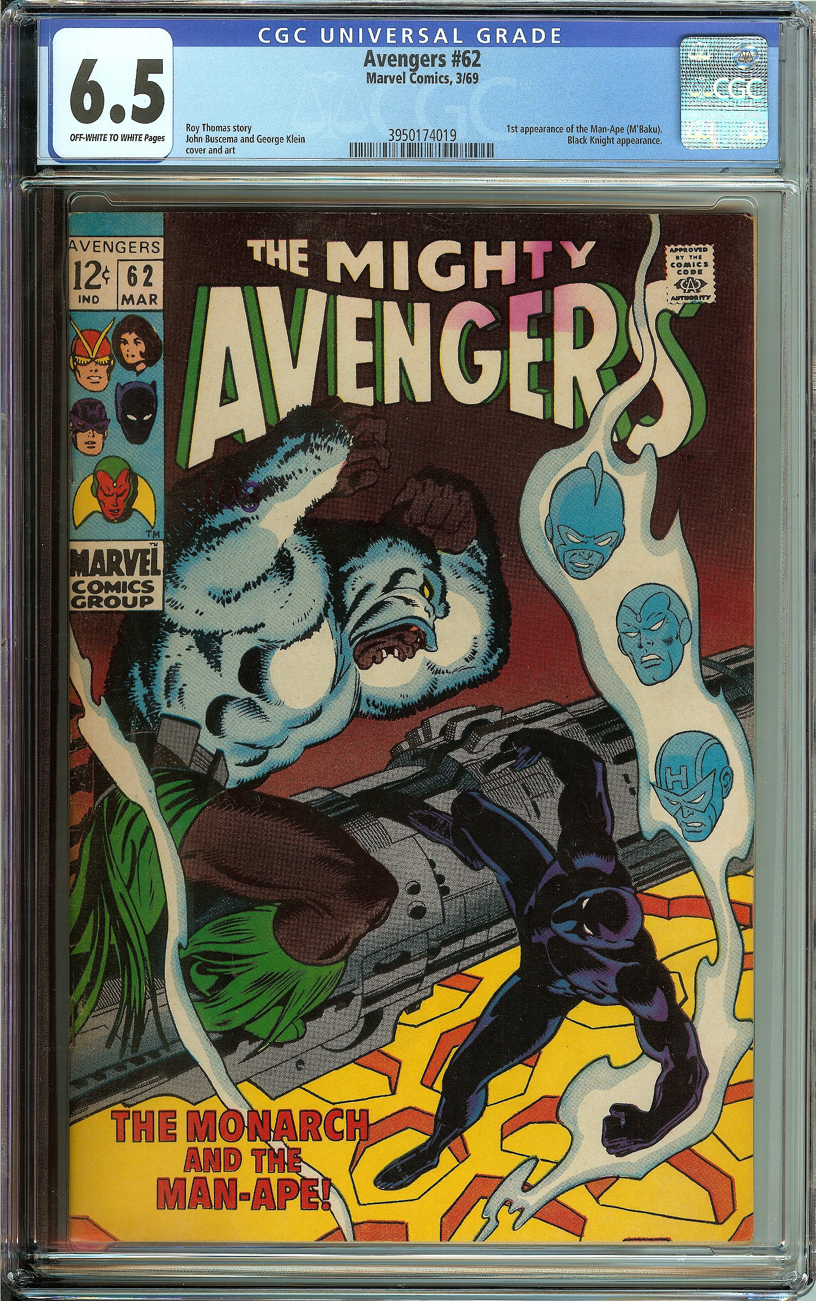 AVENGERS Front Cover