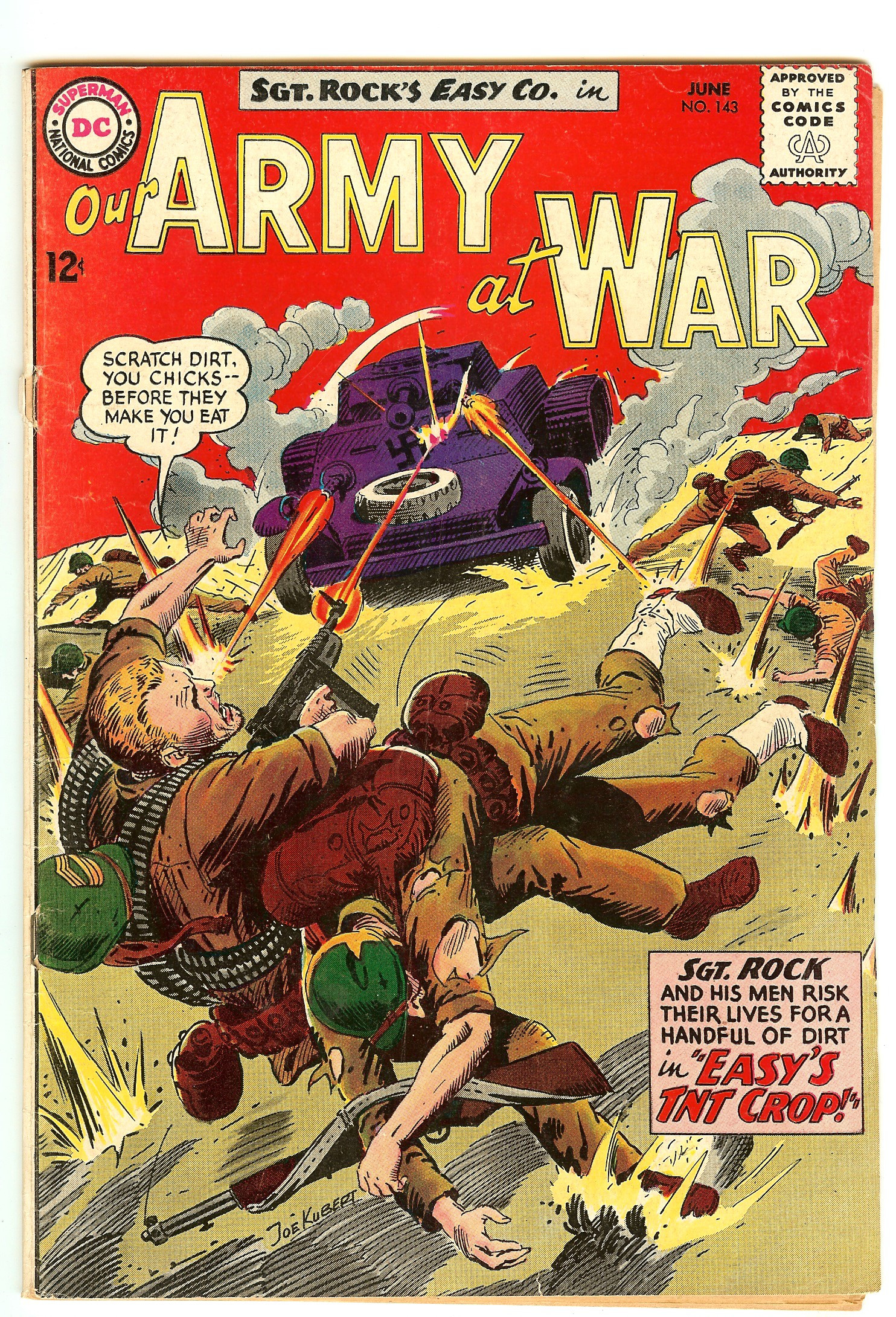 OUR ARMY AT WAR Front Cover
