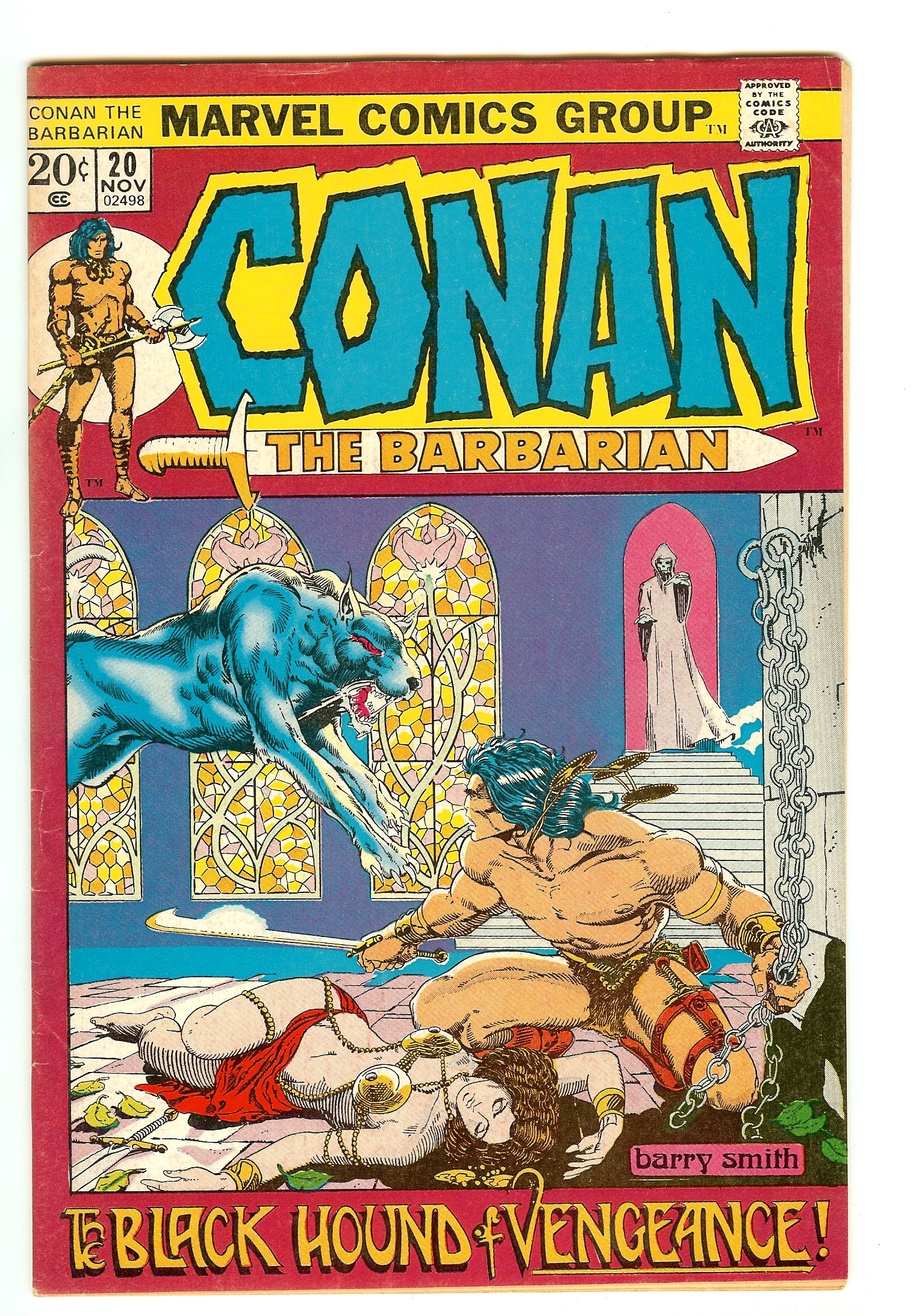 CONAN THE BARBARIAN Front Cover