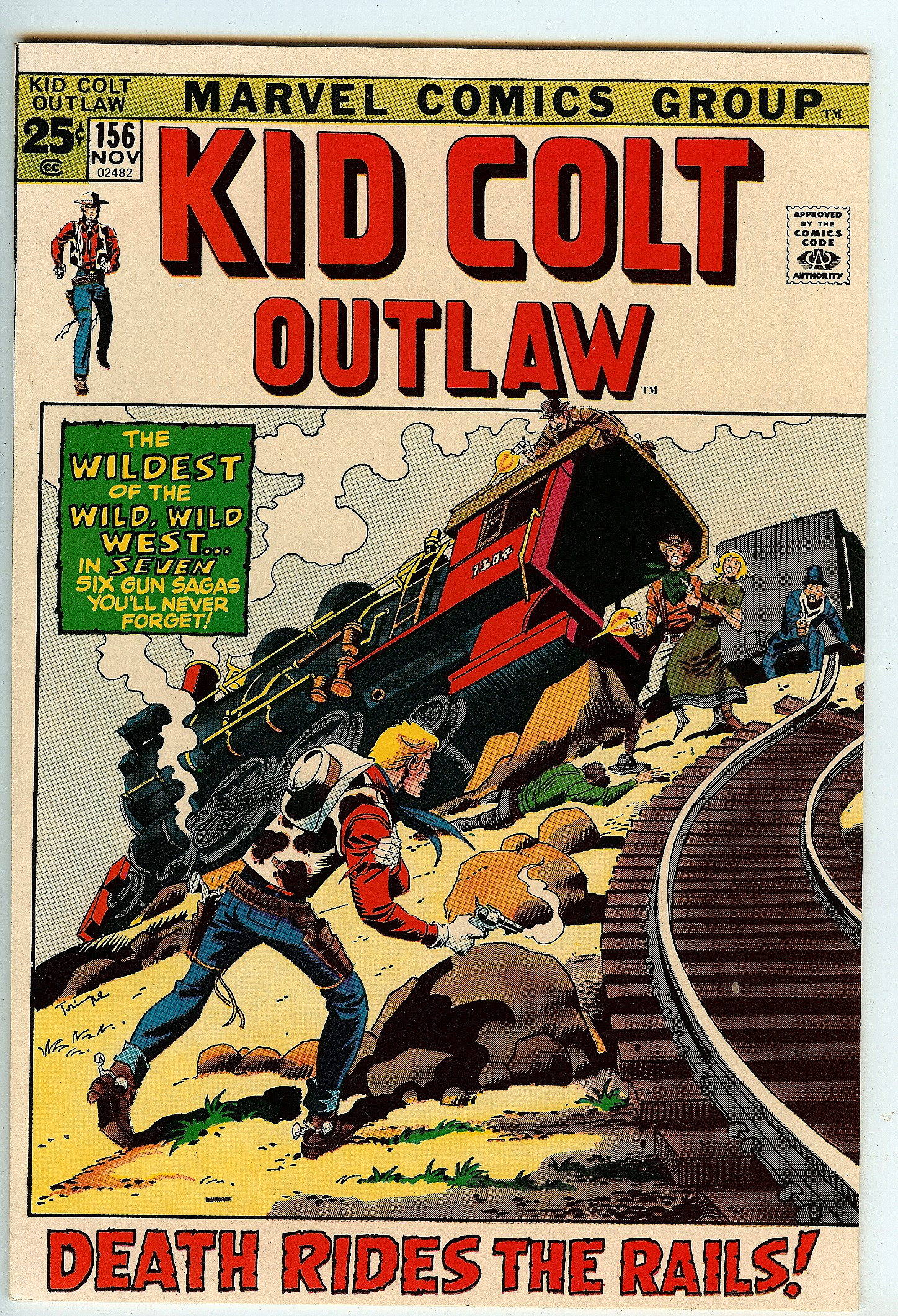 KID COLT OUTLAW Front Cover