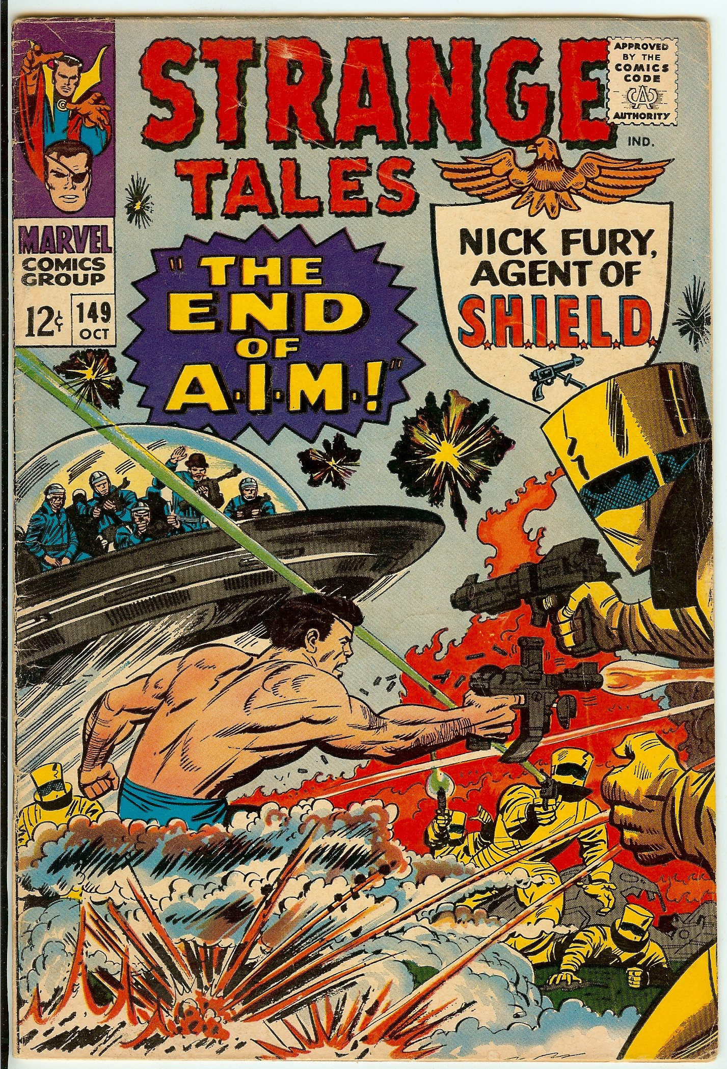 STRANGE TALES Front Cover