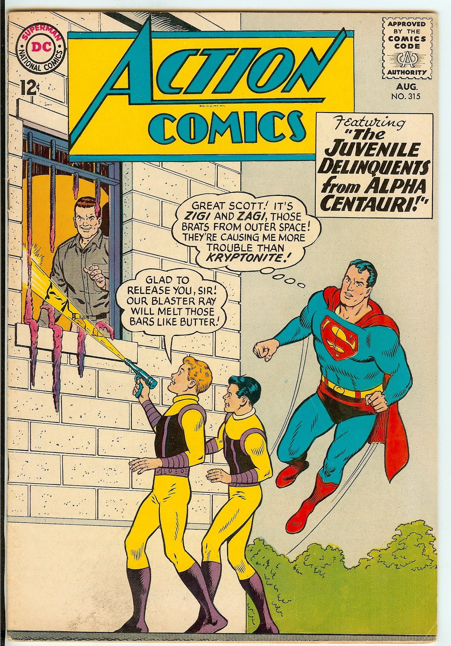ACTION COMICS Front Cover