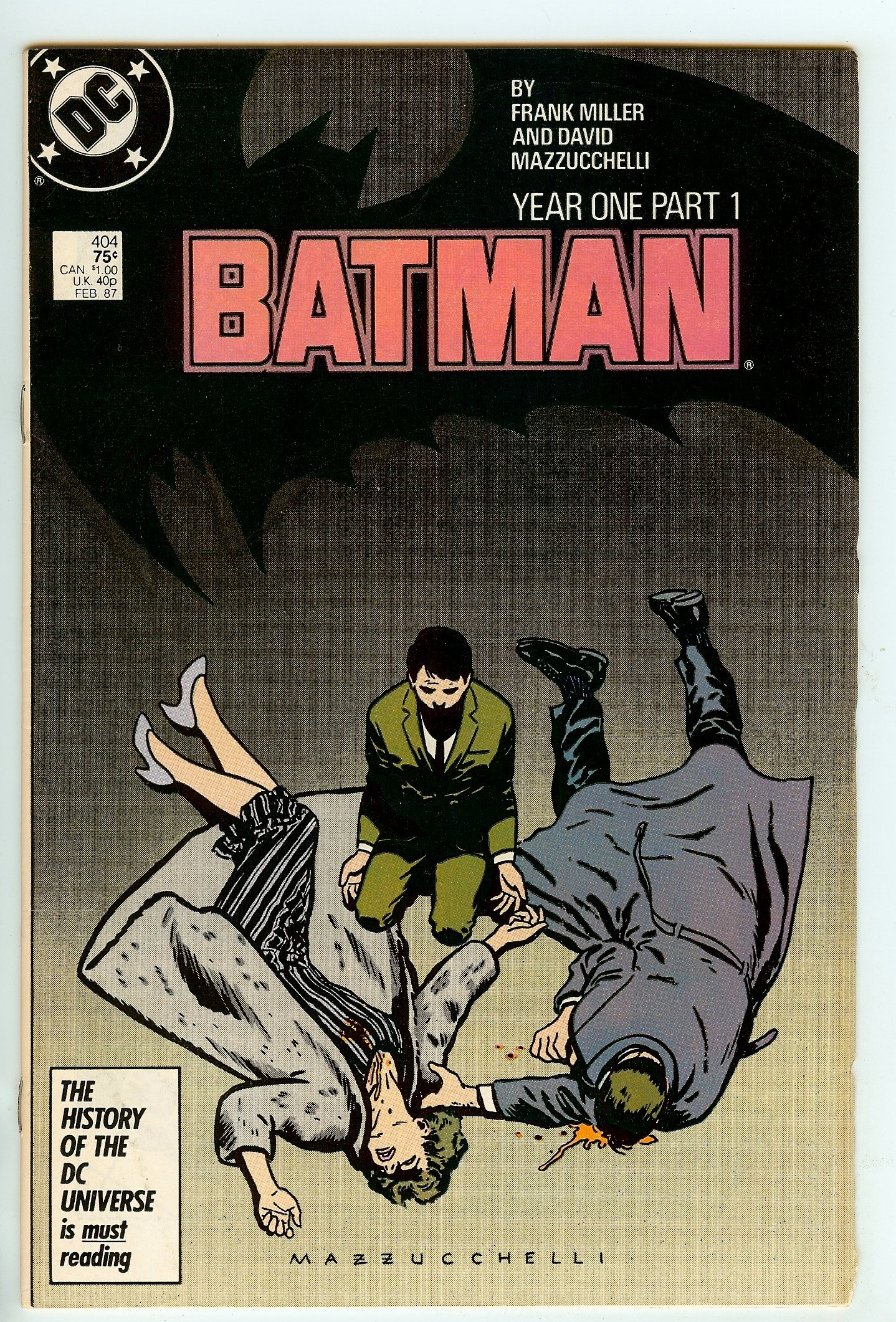 BATMAN Front Cover