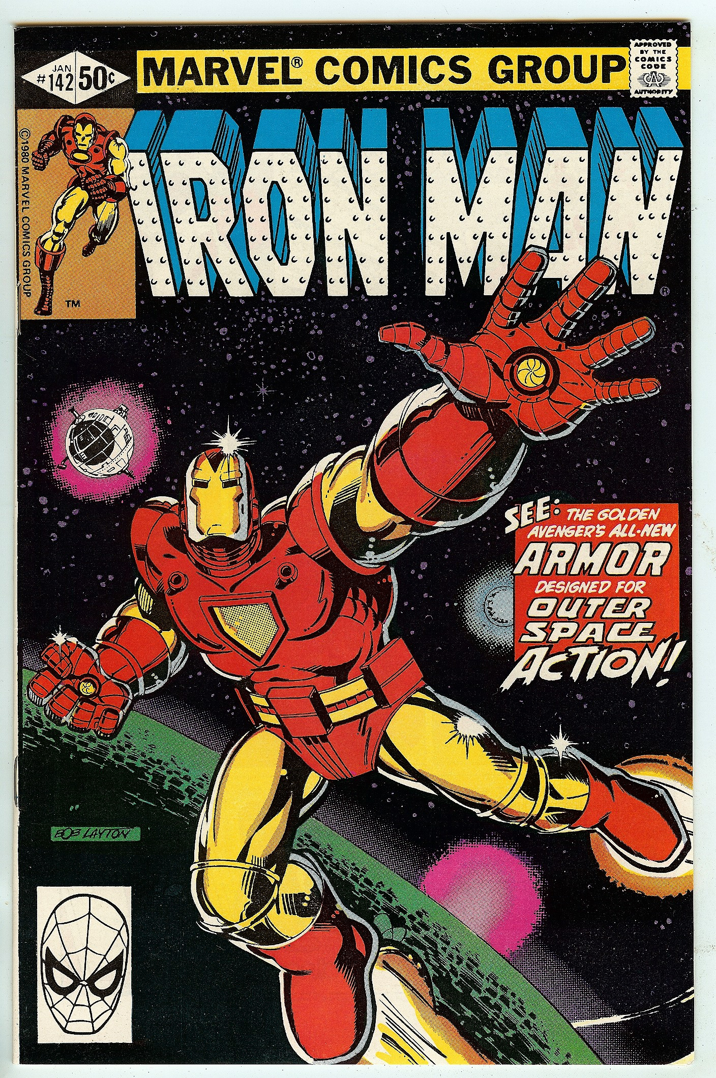 IRON MAN Front Cover