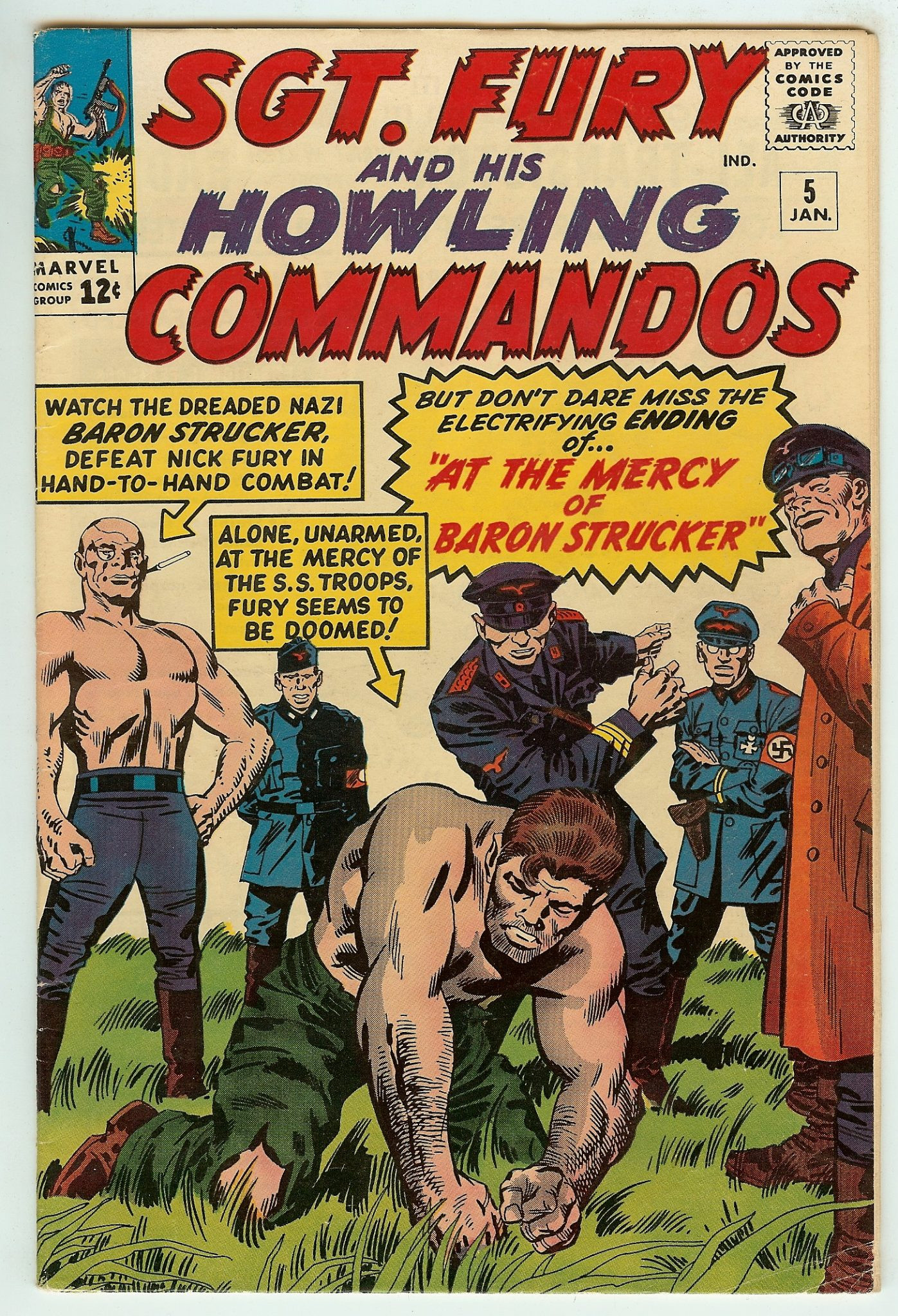 SGT. FURY Front Cover
