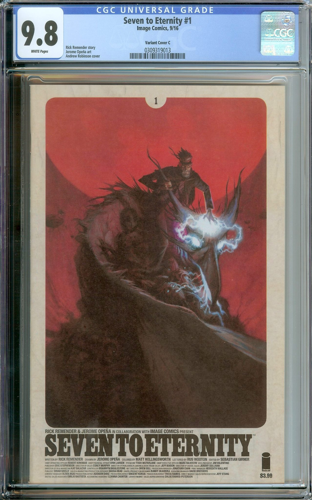 SEVEN TO ETERNITY Front Cover