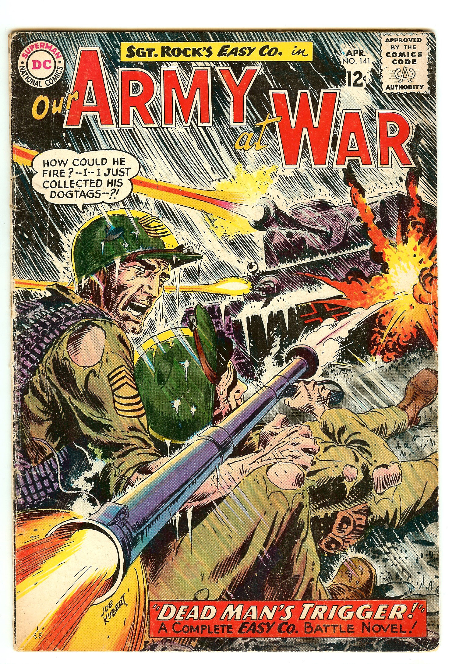 OUR ARMY AT WAR Front Cover