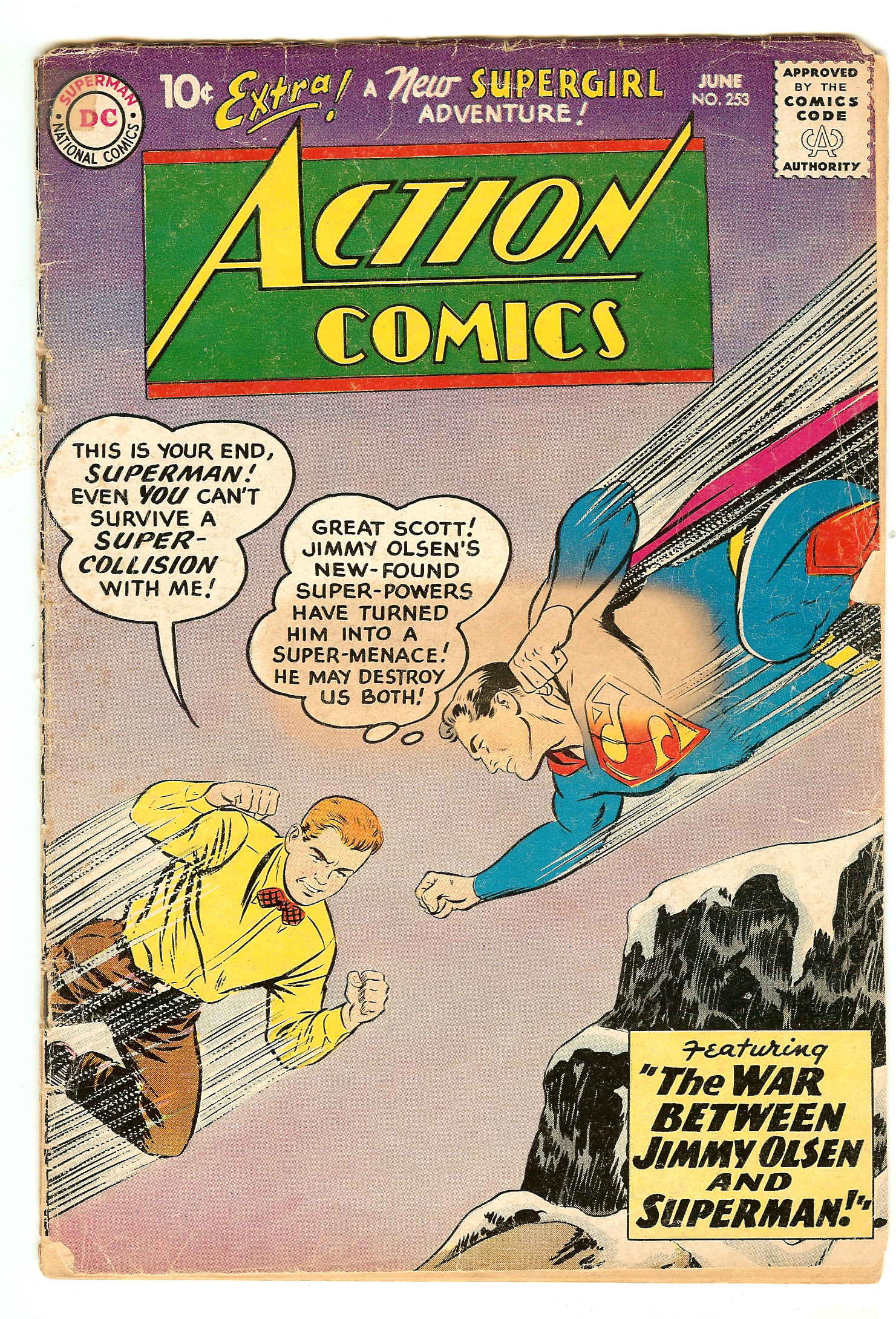 ACTION COMICS Front Cover
