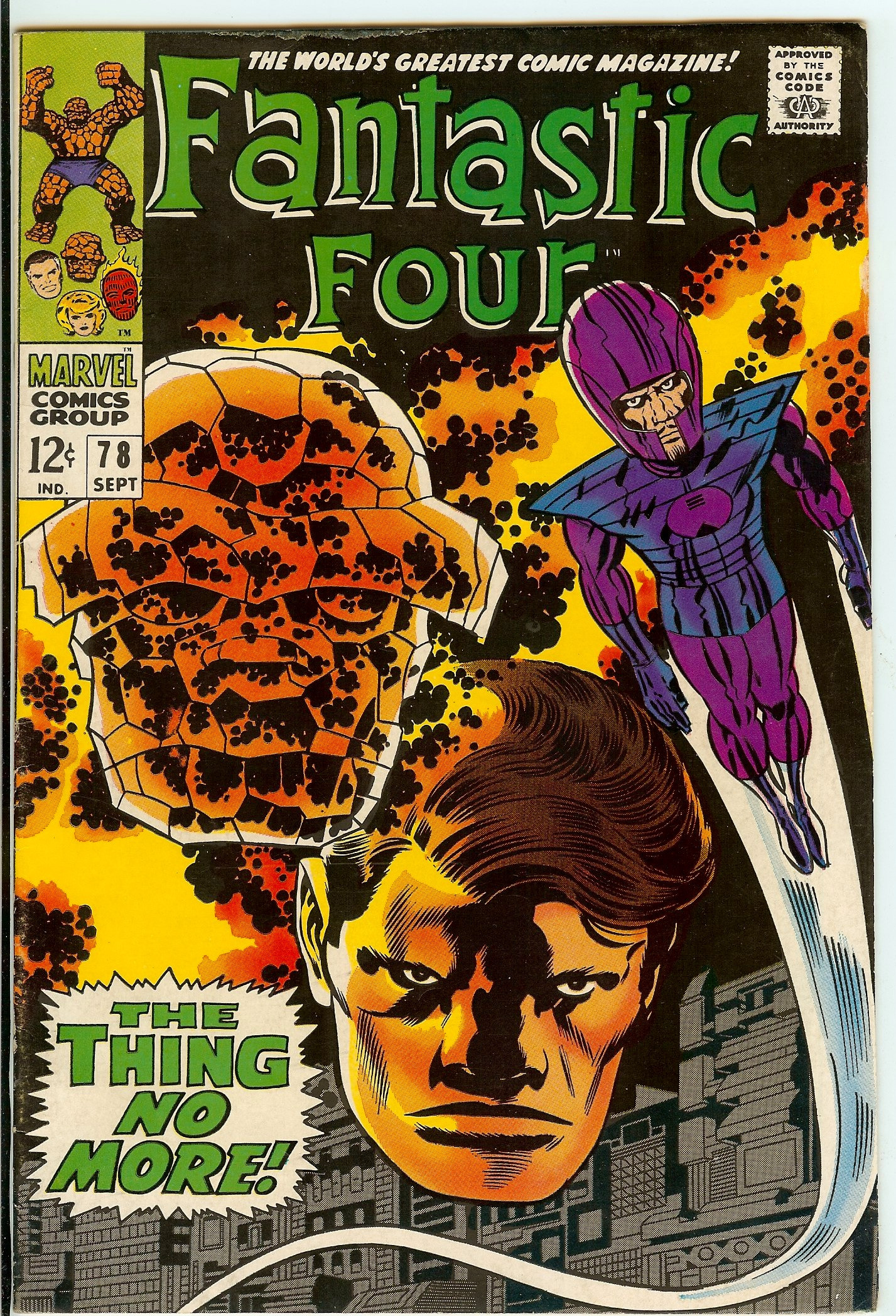FANTASTIC FOUR Front Cover