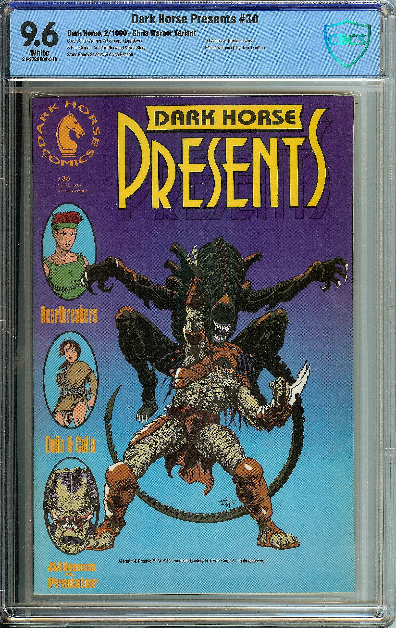 DARK HORSE PRESENTS Front Cover