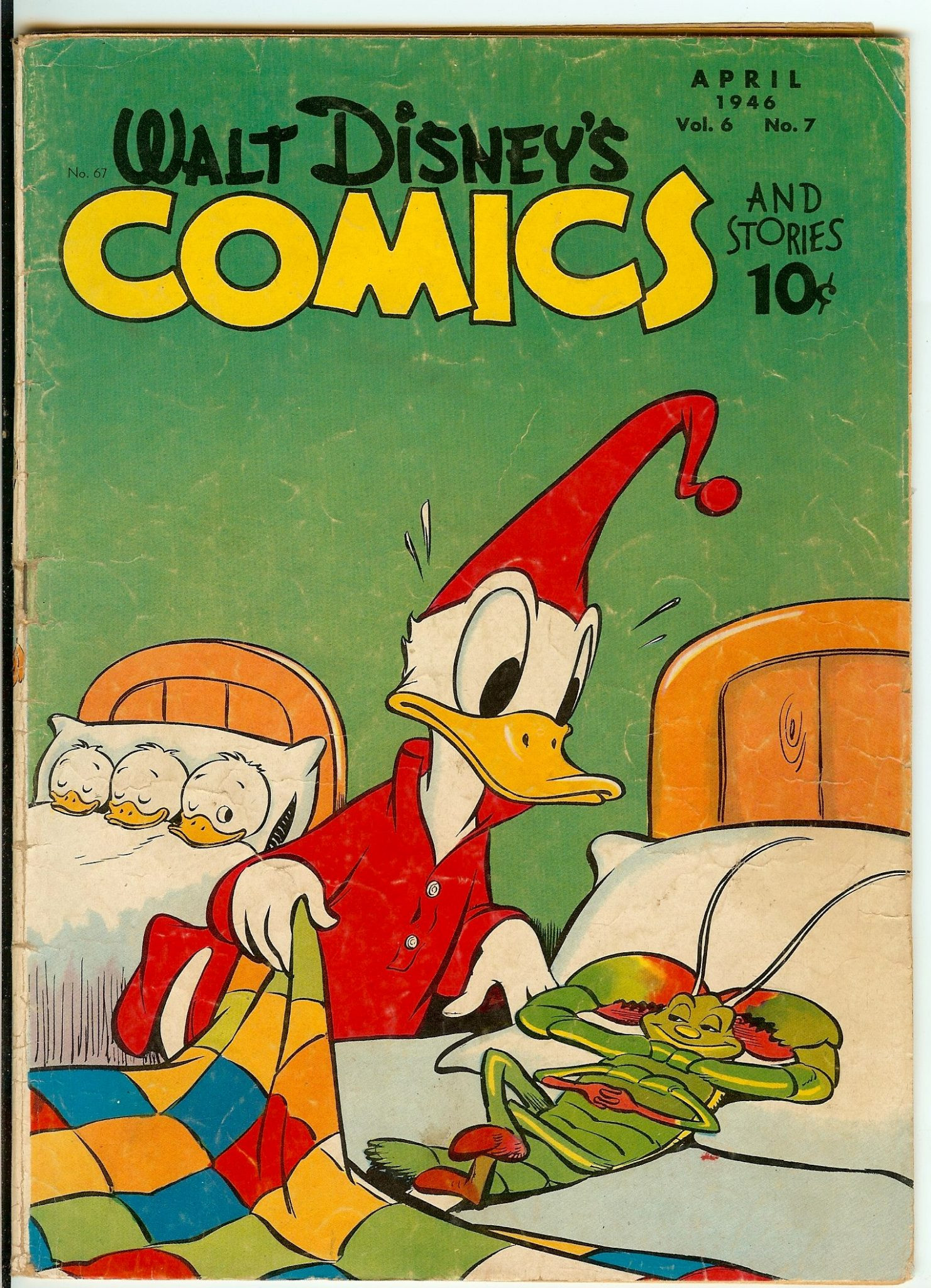 WALT DISNEY'S COMICS AND STORIES Front Cover