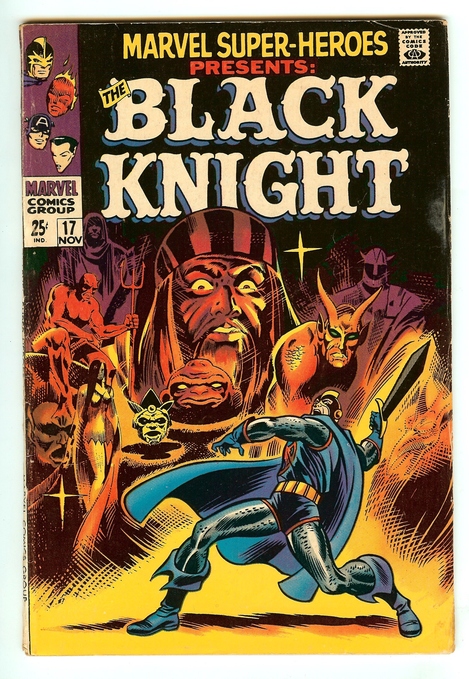 MARVEL SUPER-HEROES Front Cover