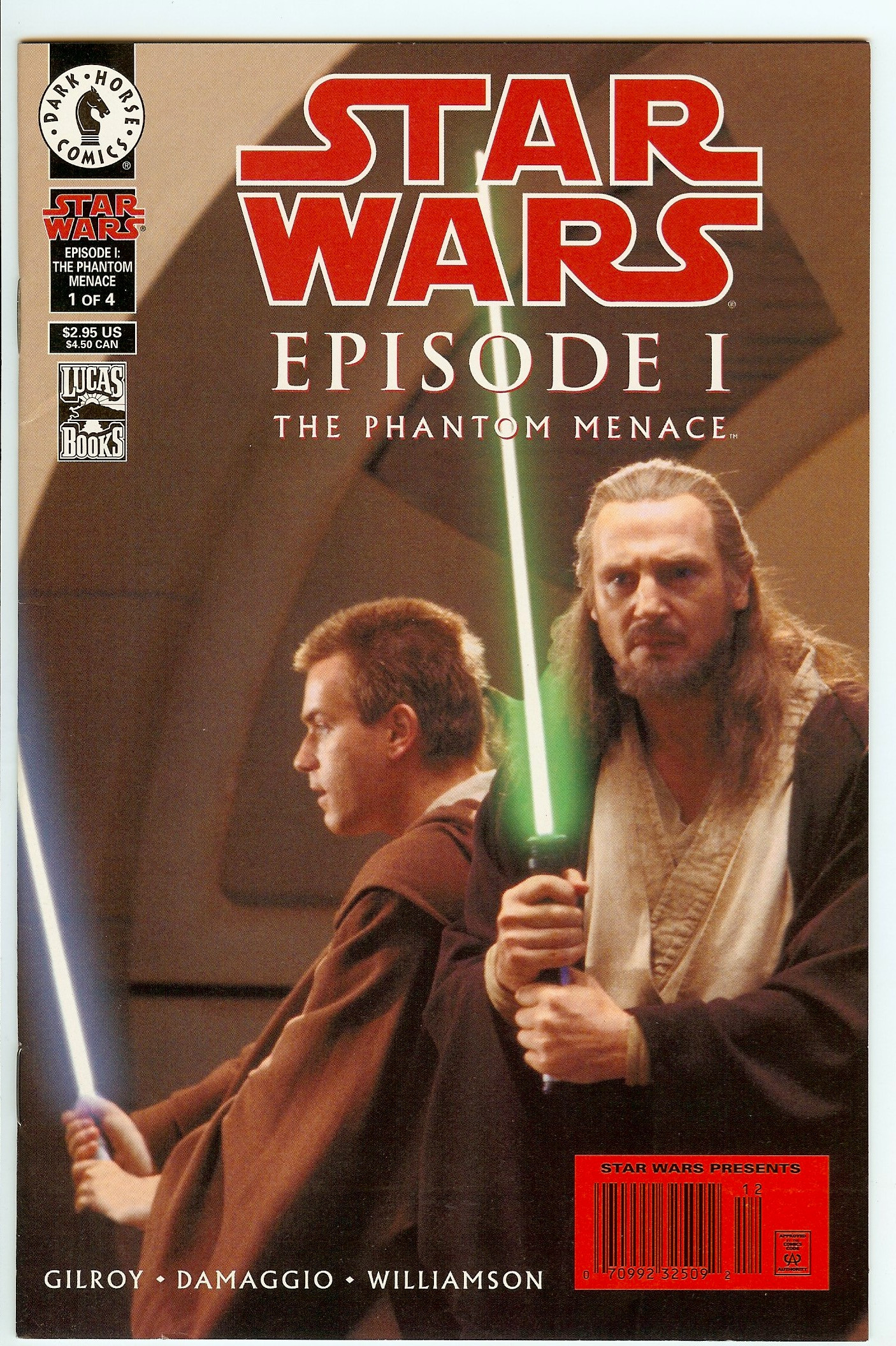 STAR WARS EPISODE 1: THE PHANTOM MENACE Front Cover