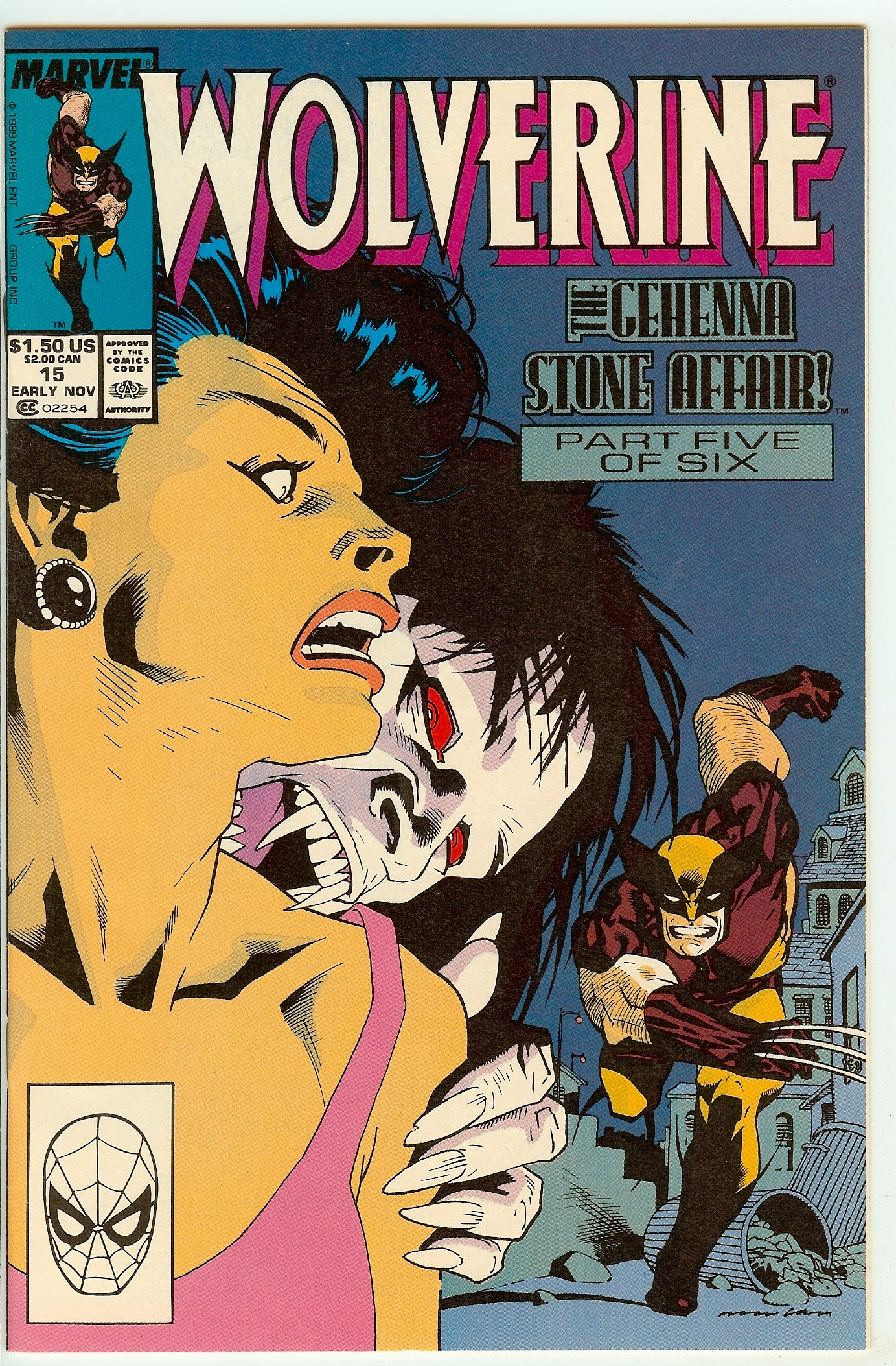 WOLVERINE Front Cover