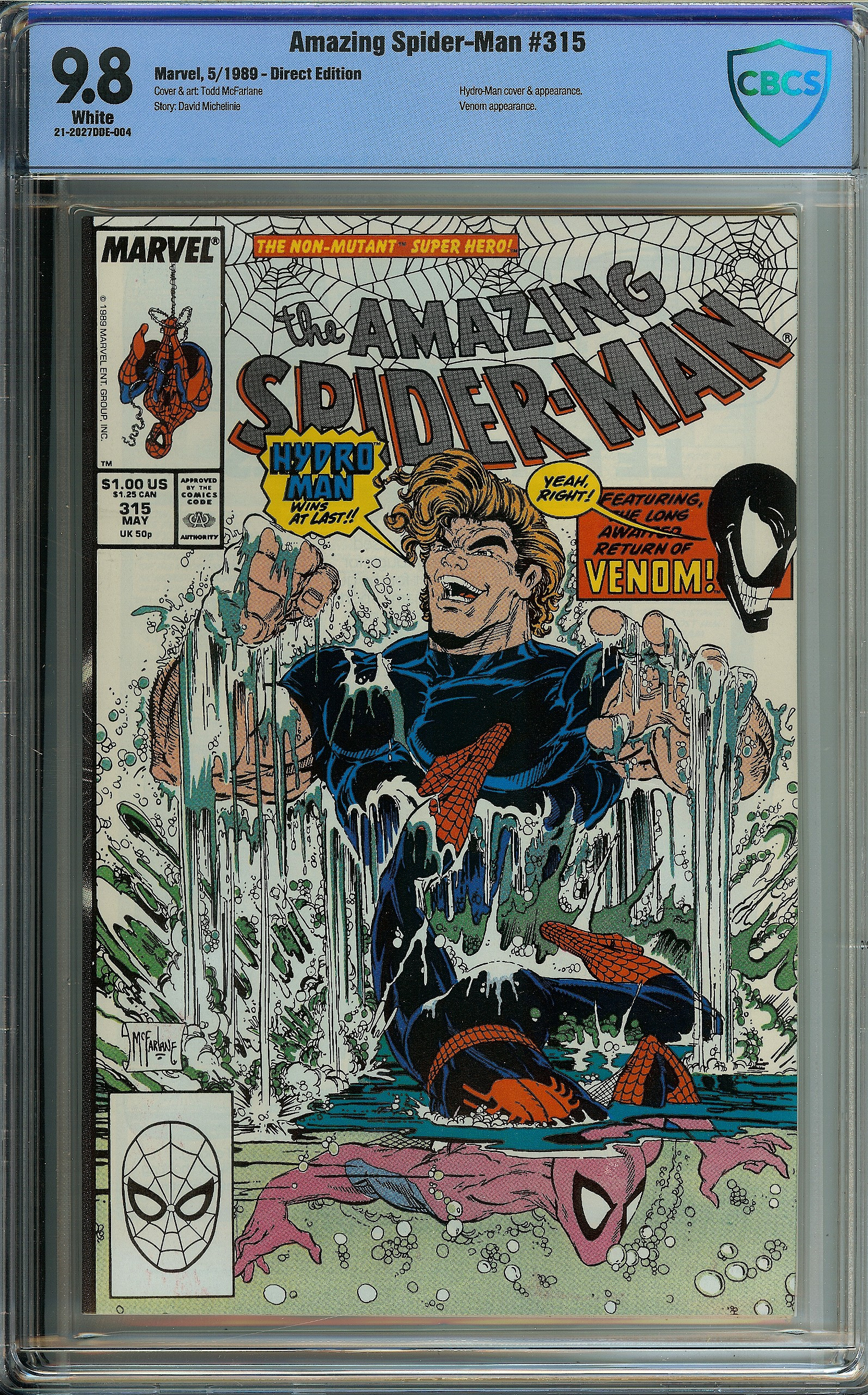 AMAZING SPIDER-MAN Front Cover